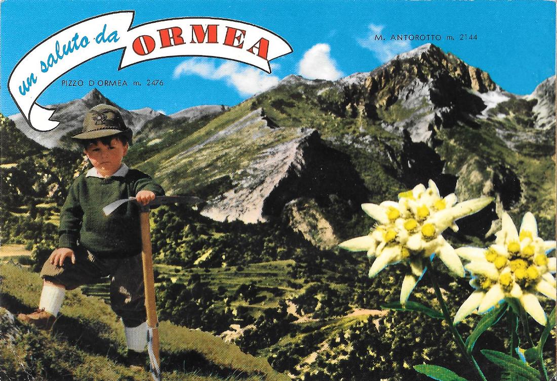 Un saluto da Ormea (CN). Non viaggiata