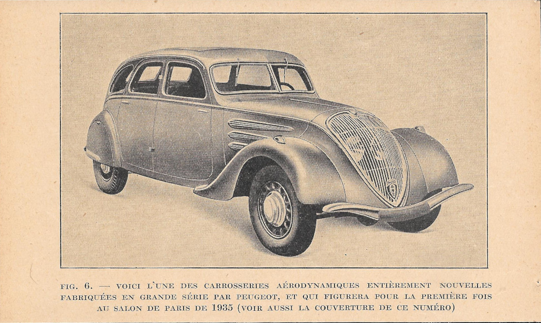 Une des carrosseries aérodinamiques - Immagine 1935