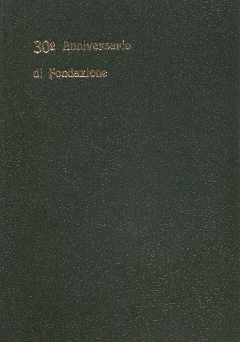 Unione Nazionale Veterani Sportivi - Genova. 30^ anniversario di fondazione