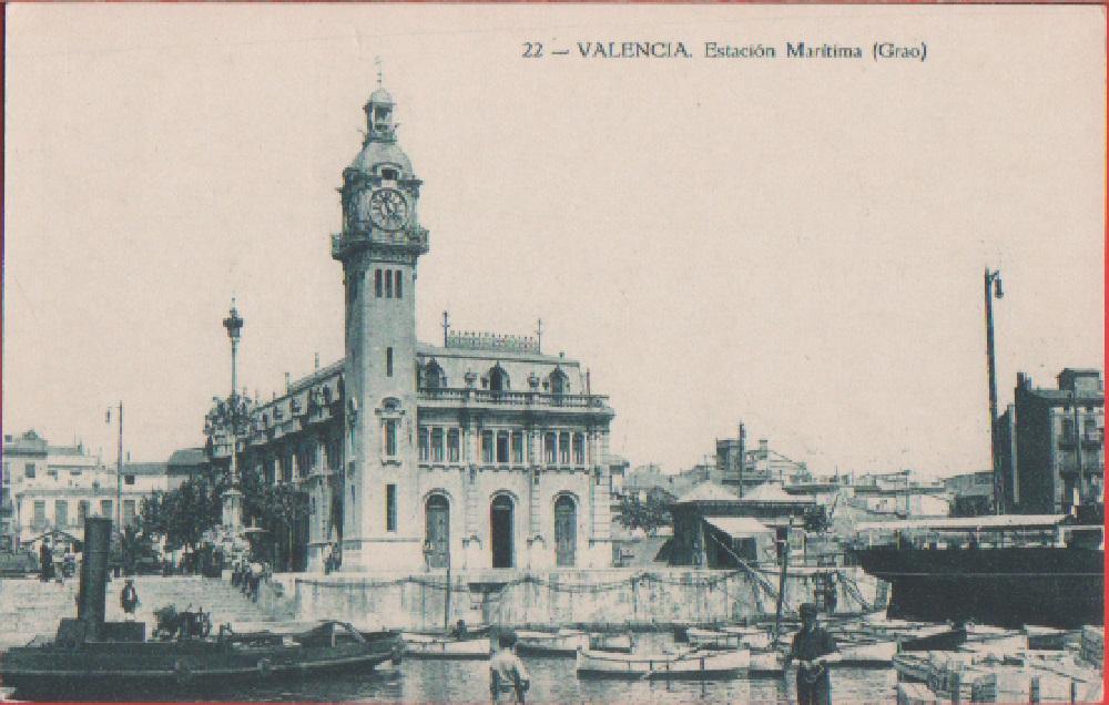 Valencia. Estaciòn Marìtima. Non viaggiata