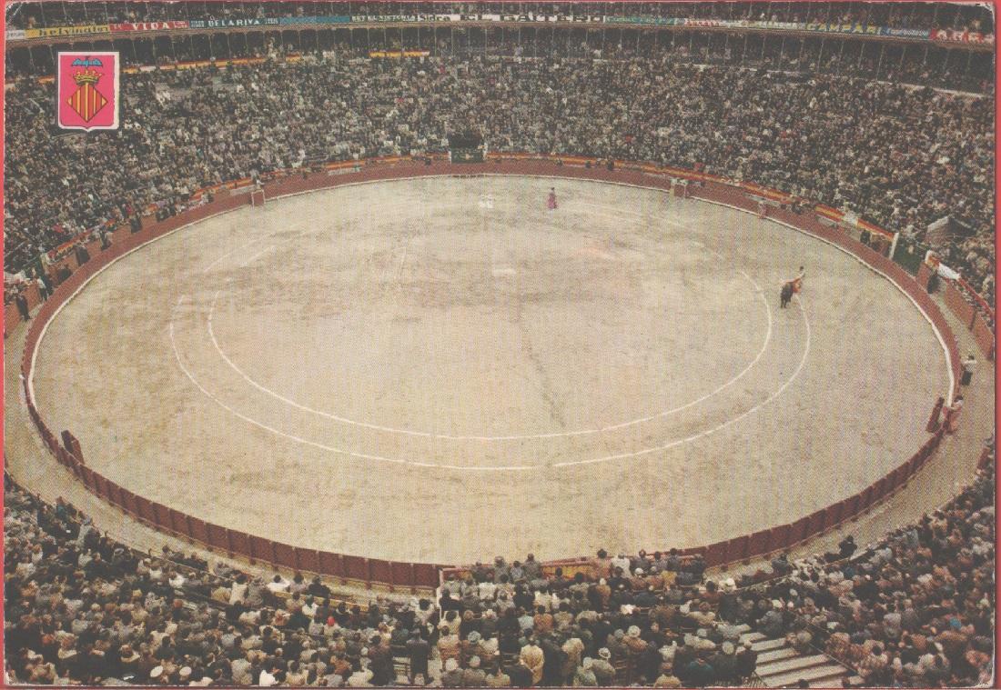 Valencia. Plaza de Toro. Non viaggiata. Stampa 1962