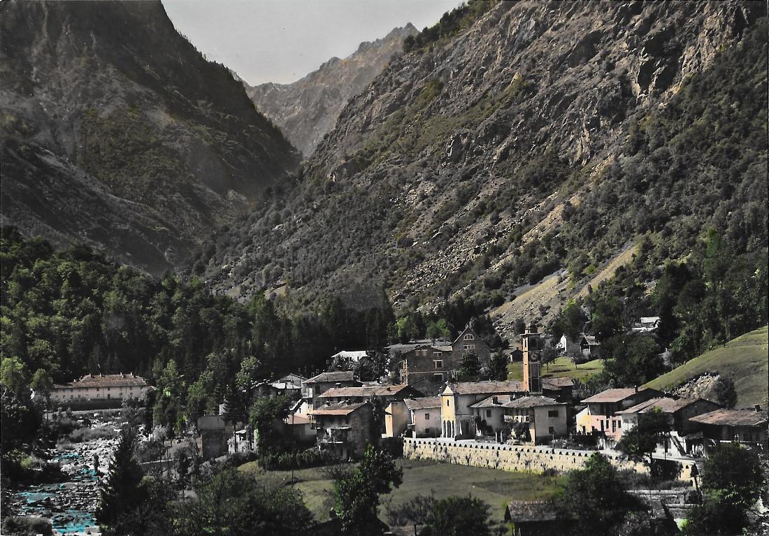Valle Gesso. S. Anna di Valdieri, panorama. Non viaggiata