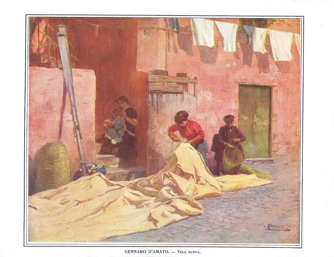 Vela nuova (Gennaro D 'Amato). Stampa 1916