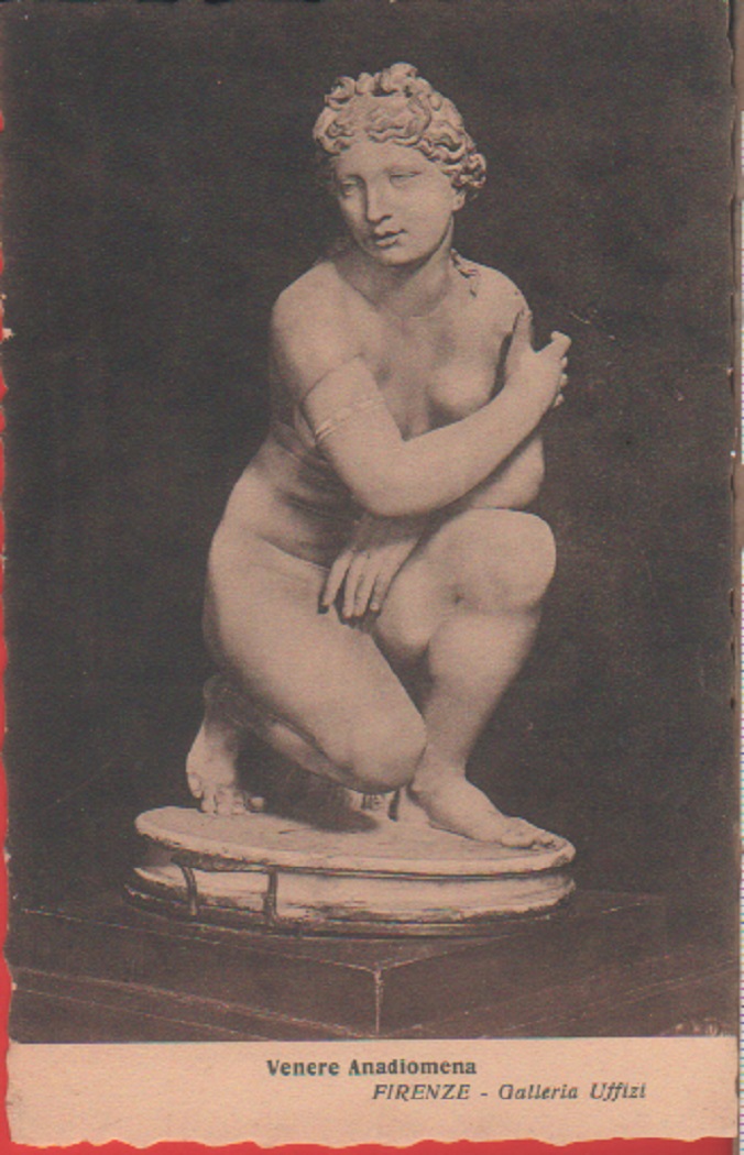 Venere Anadiomena. Firenze Uffizi - Non viaggiata