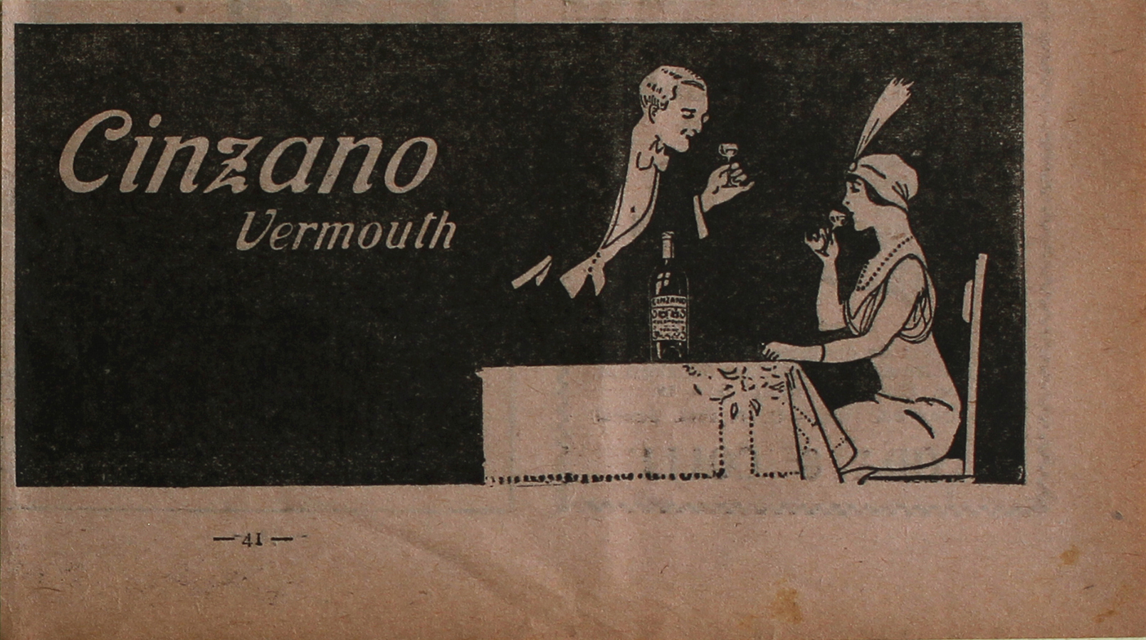 Vermouth Cinzano (Argentina) - Advertising 1922