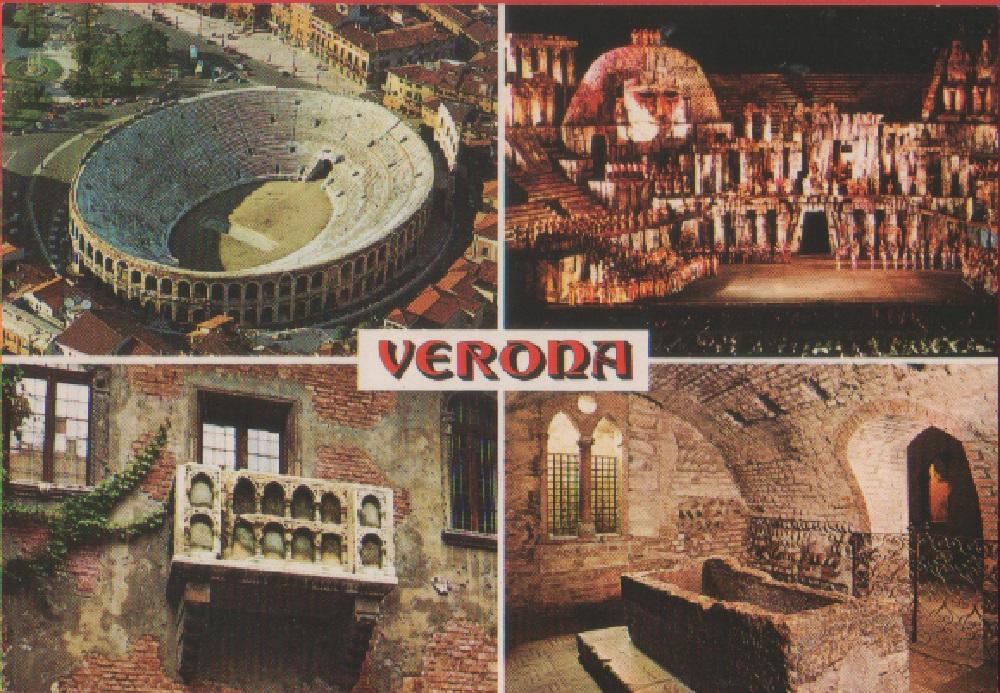 Verona. Vedutine. Non viaggiata
