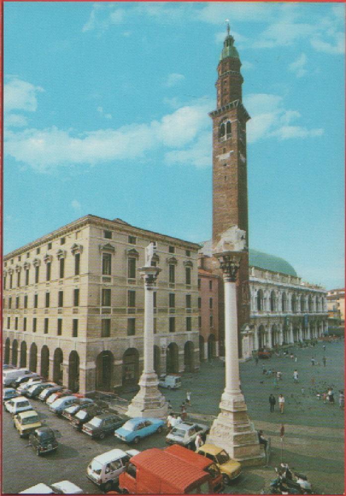Vicenza. Piazza dei Signori. Le colonne