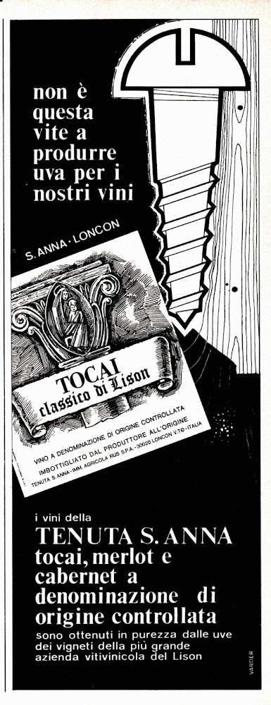 Vini della tenuta S. Anna. Loncon di Annone Veneto. Advertising …