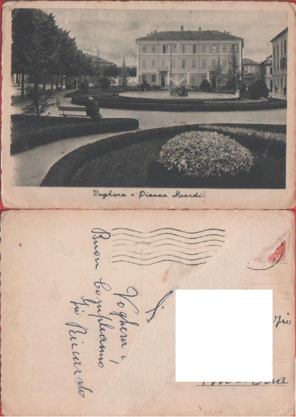 Voghera-piazza Meardi. Viaggiata