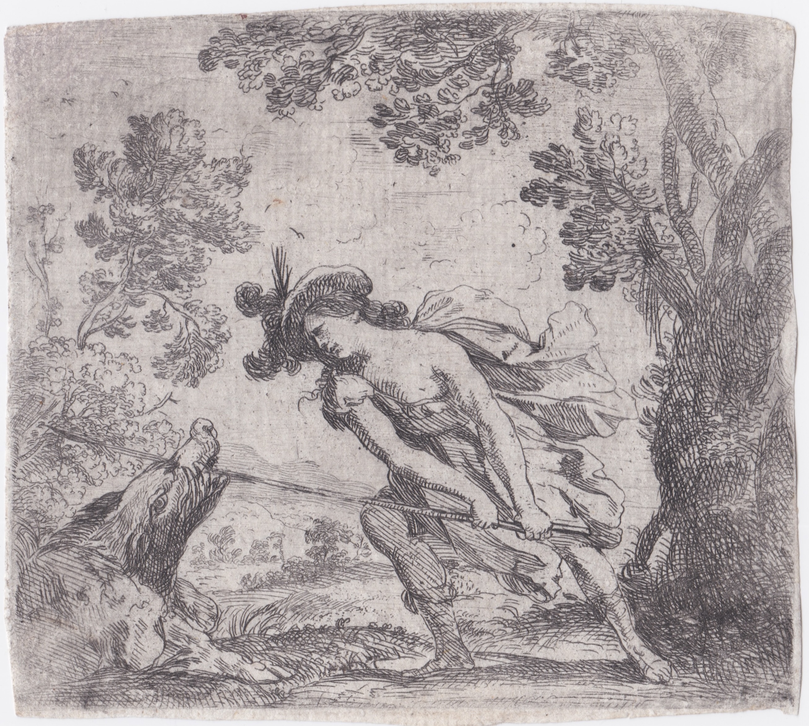 Atalanta e il cinghiale di Calidone
