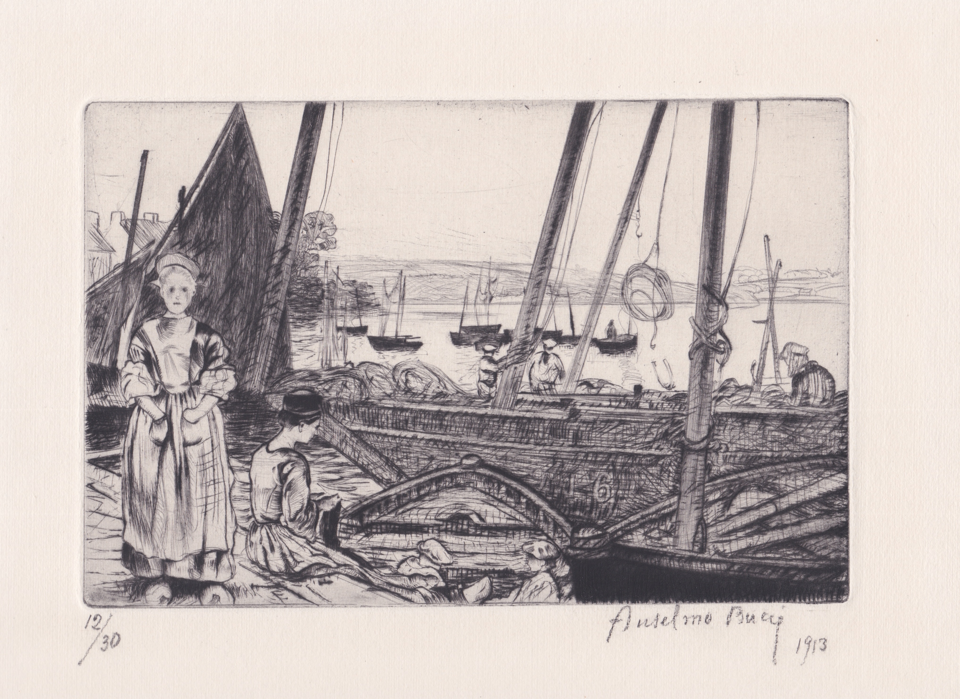 Bretagna A Belon, 1913