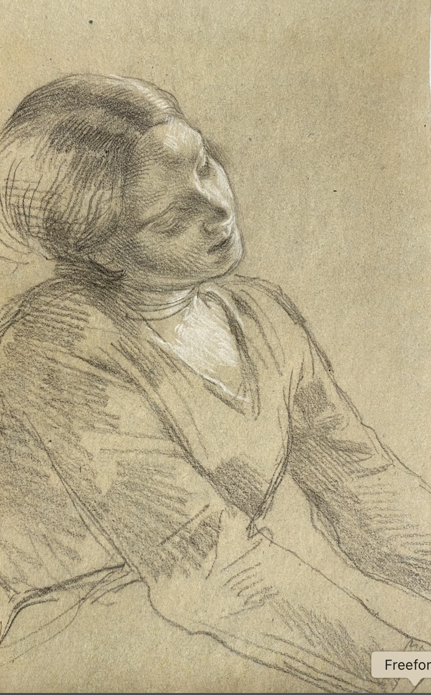 Busto di donna/Testa di vecchio