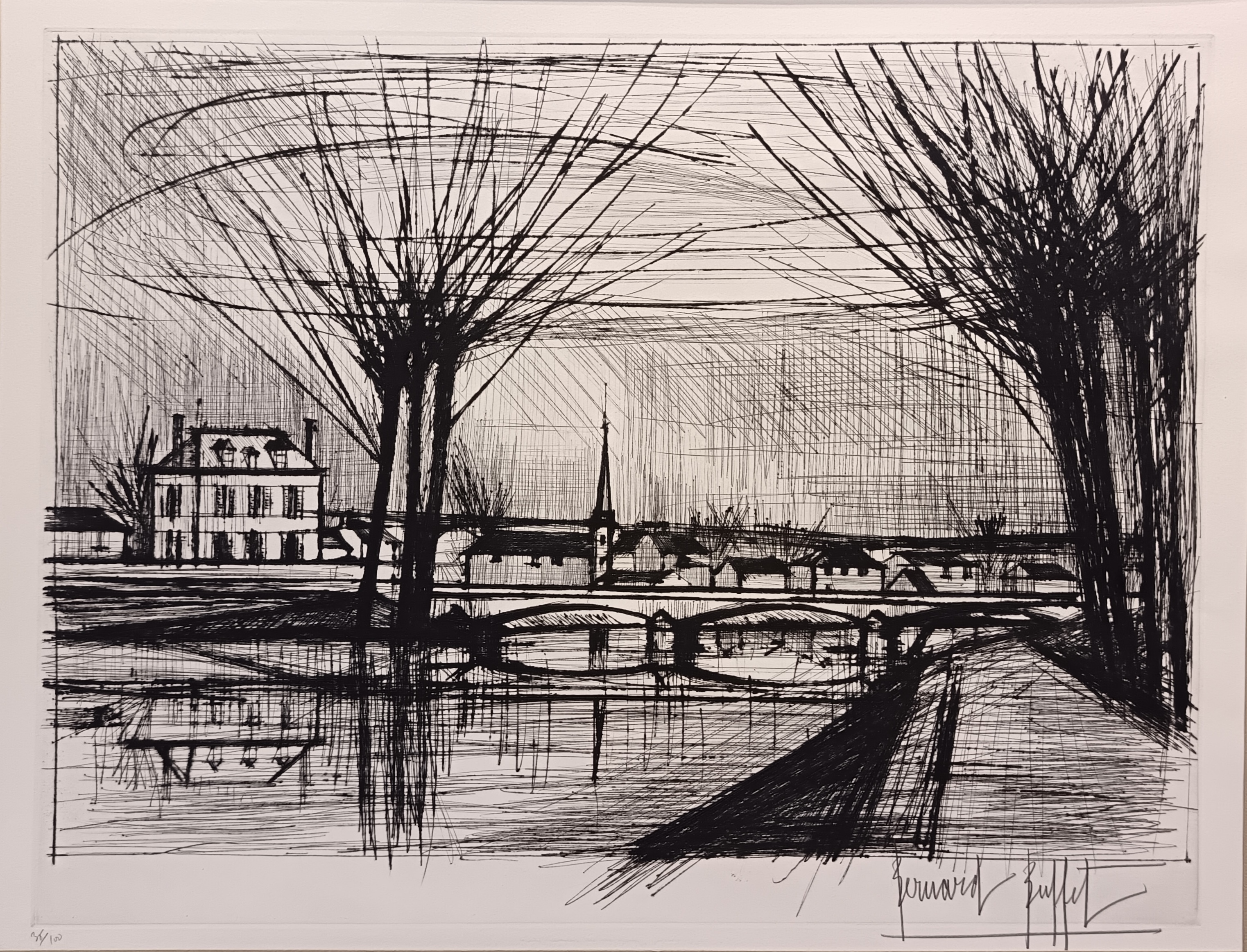 Canal à Soissons, 1964
