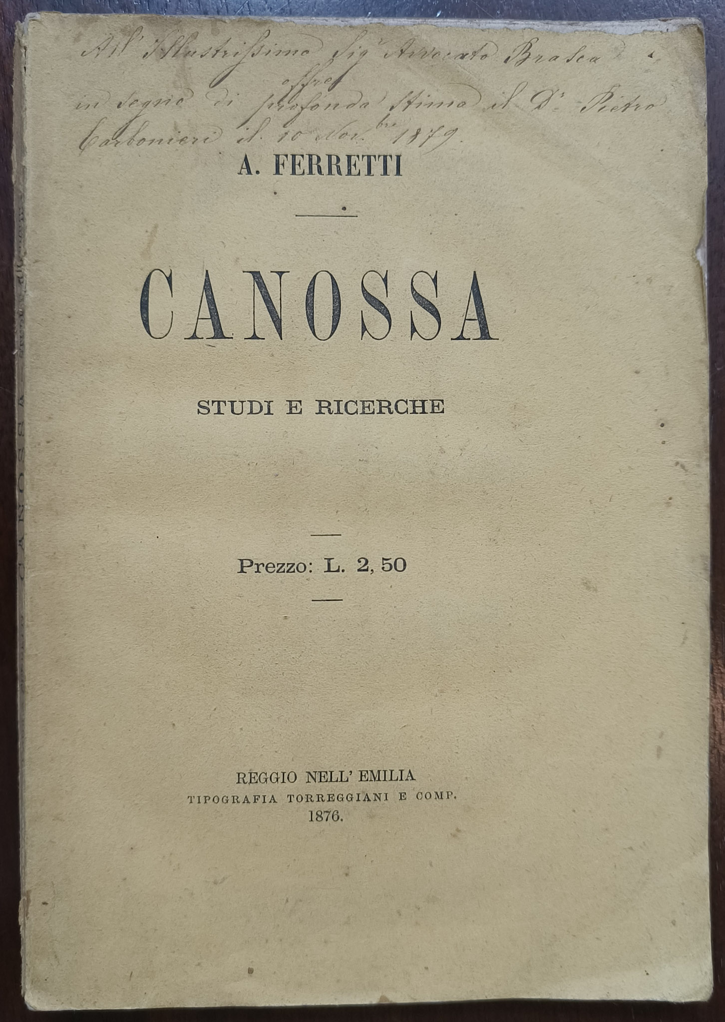 Canossa. Studi e ricerche