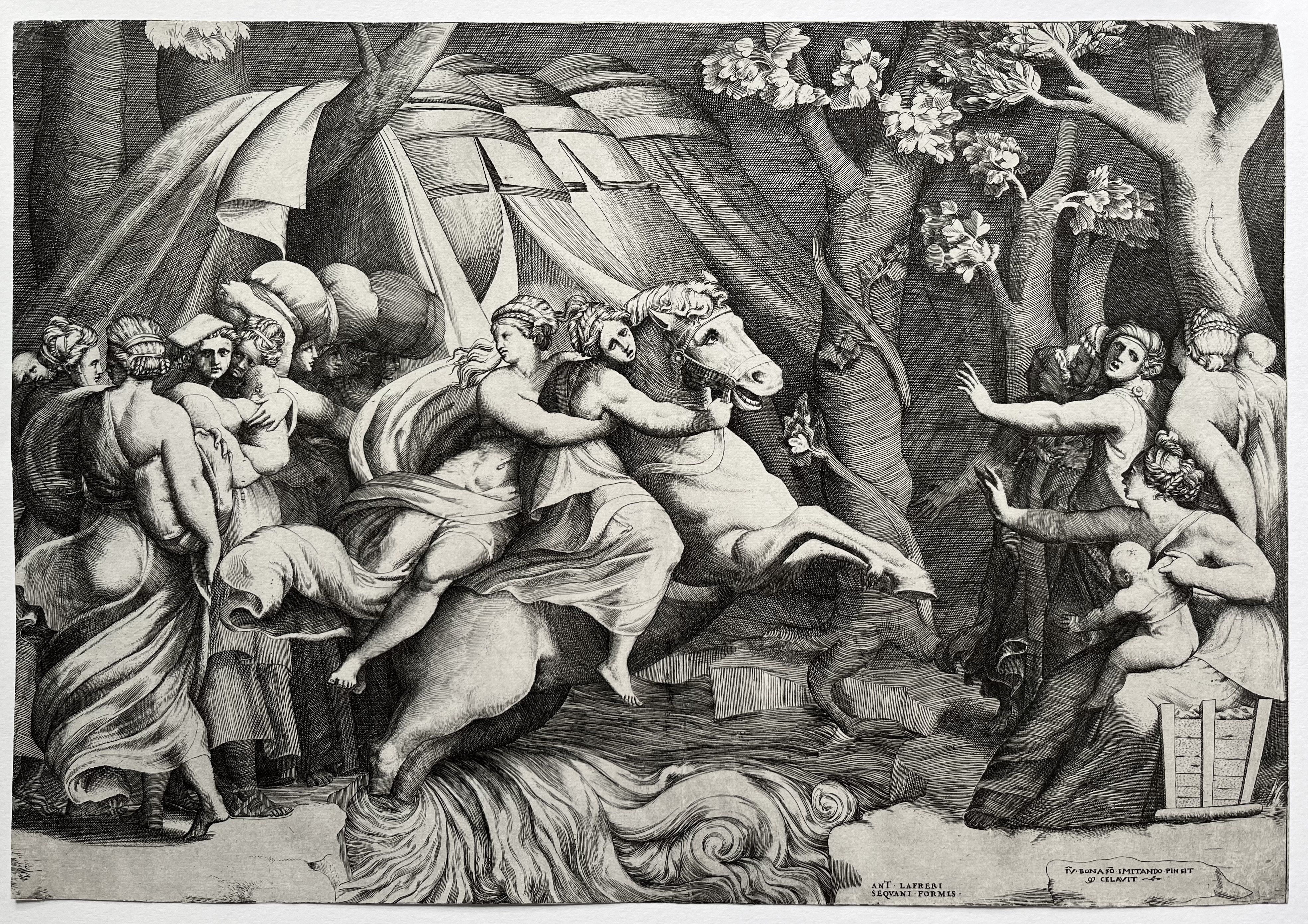 Clelia attraversa il Tevere, 1543-47