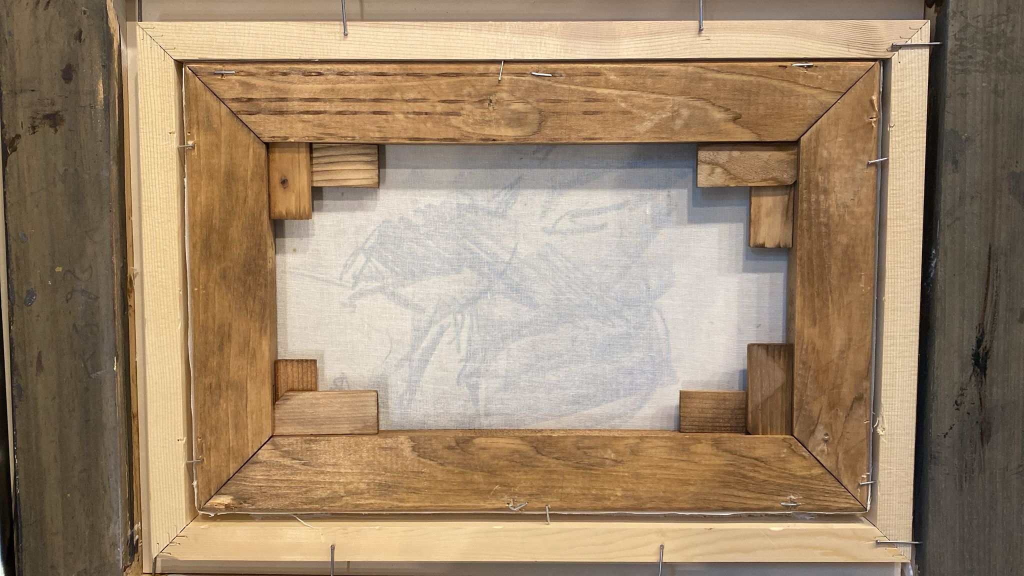 Composizione con paesaggi, rocce e figure, 1947 c.