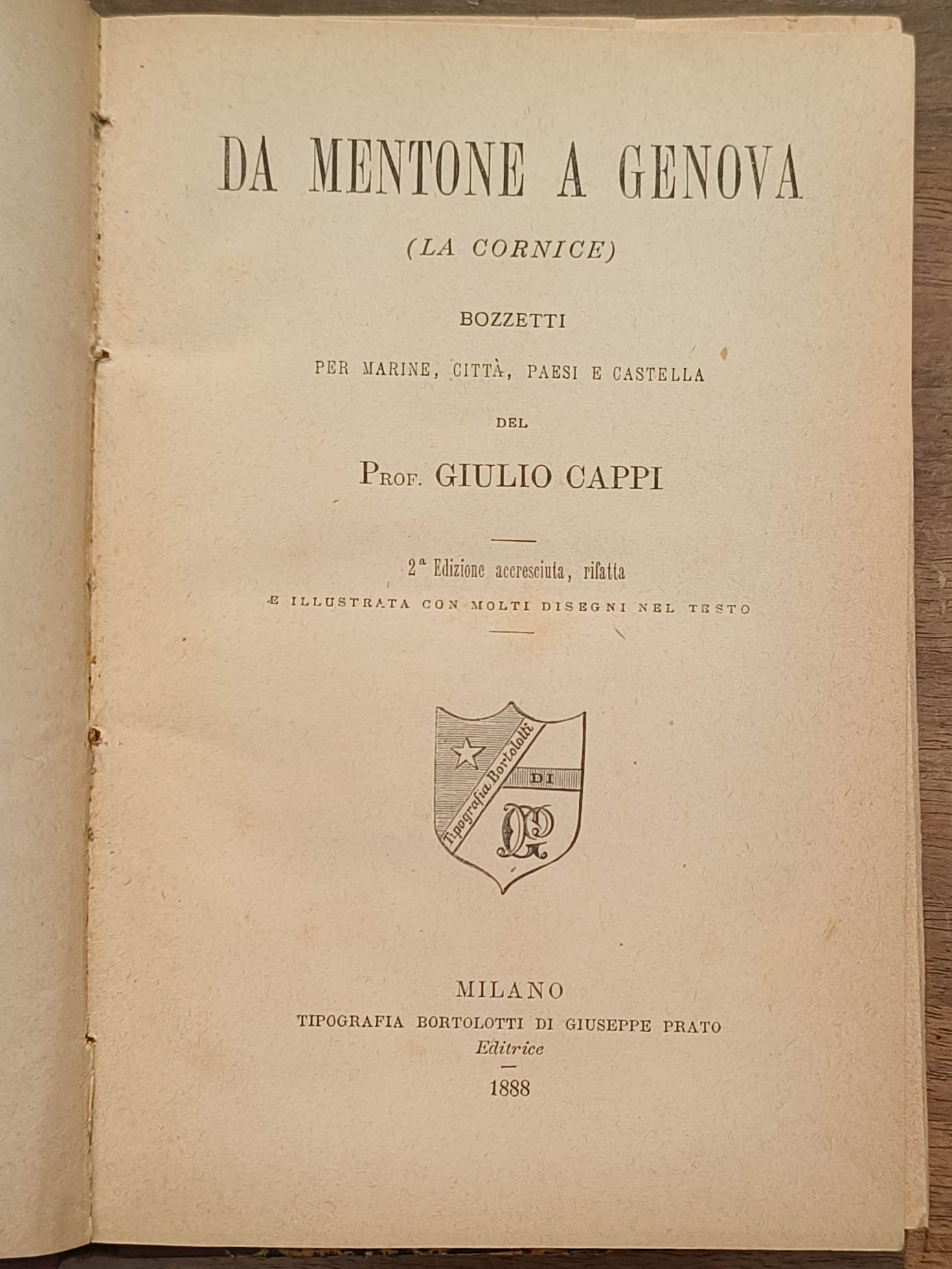 Da Mentone a Genova (La Cornice). Bozzetti per marine, città, …