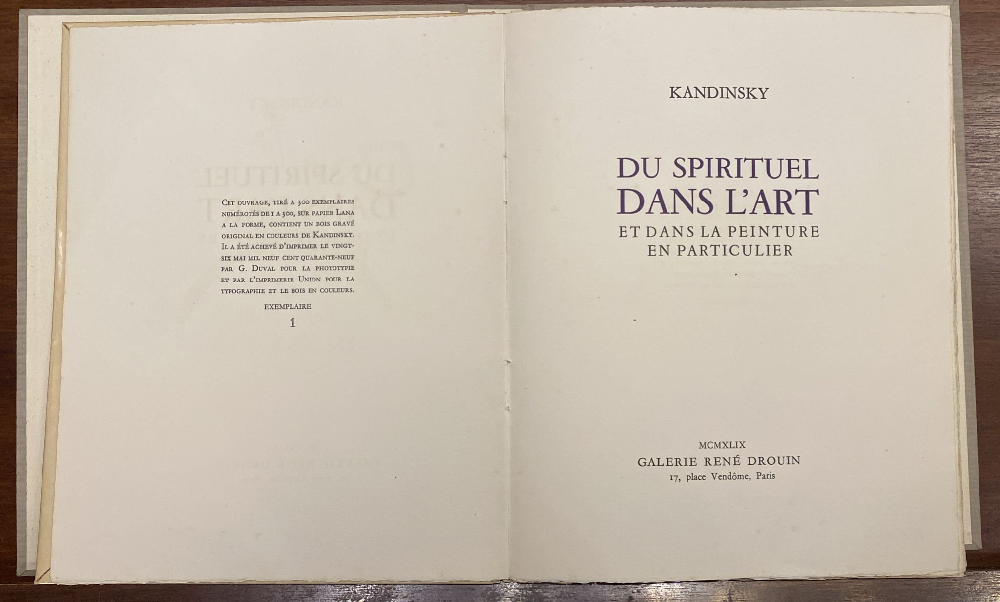 Du spirituel dans l'art et dans la peinture en particulier