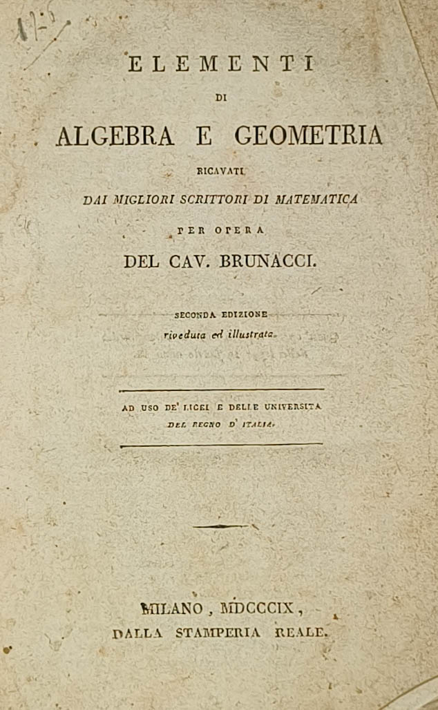 Elementi di algebra e geometria ricavati dai migliori scrittori di …