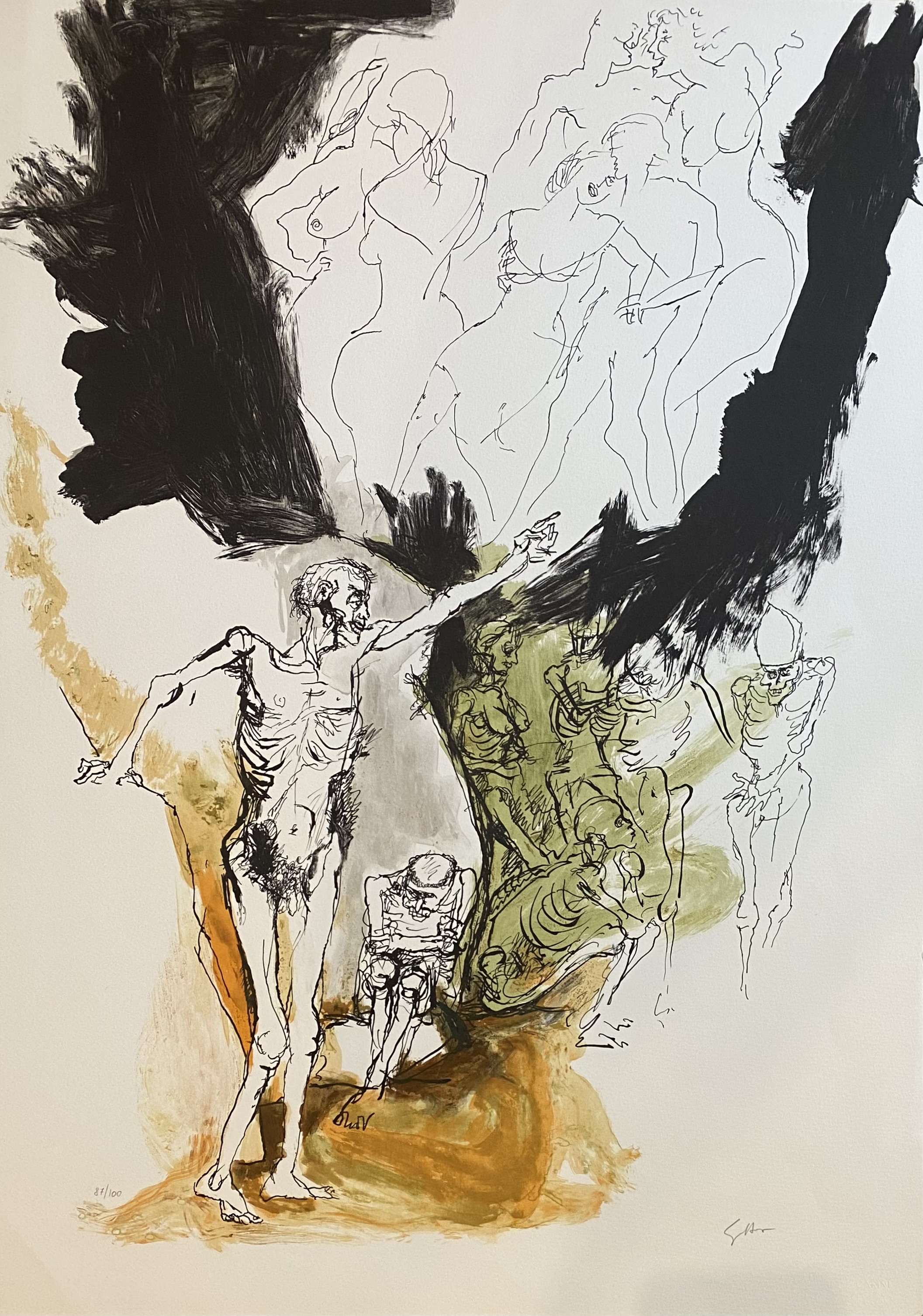 Figure dalla Divina Commedia. Anni Ottanta