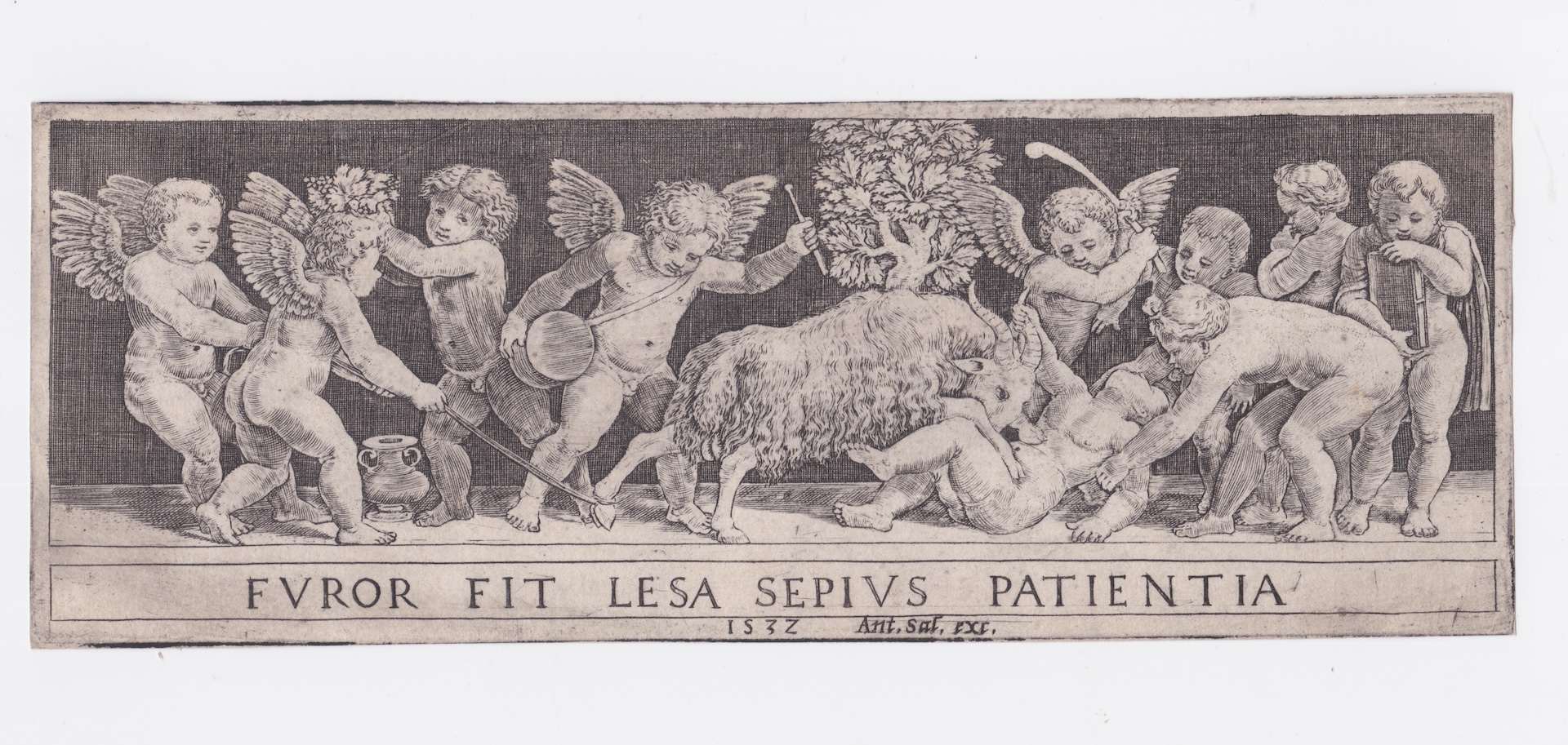 Fregio con amorini, 1532