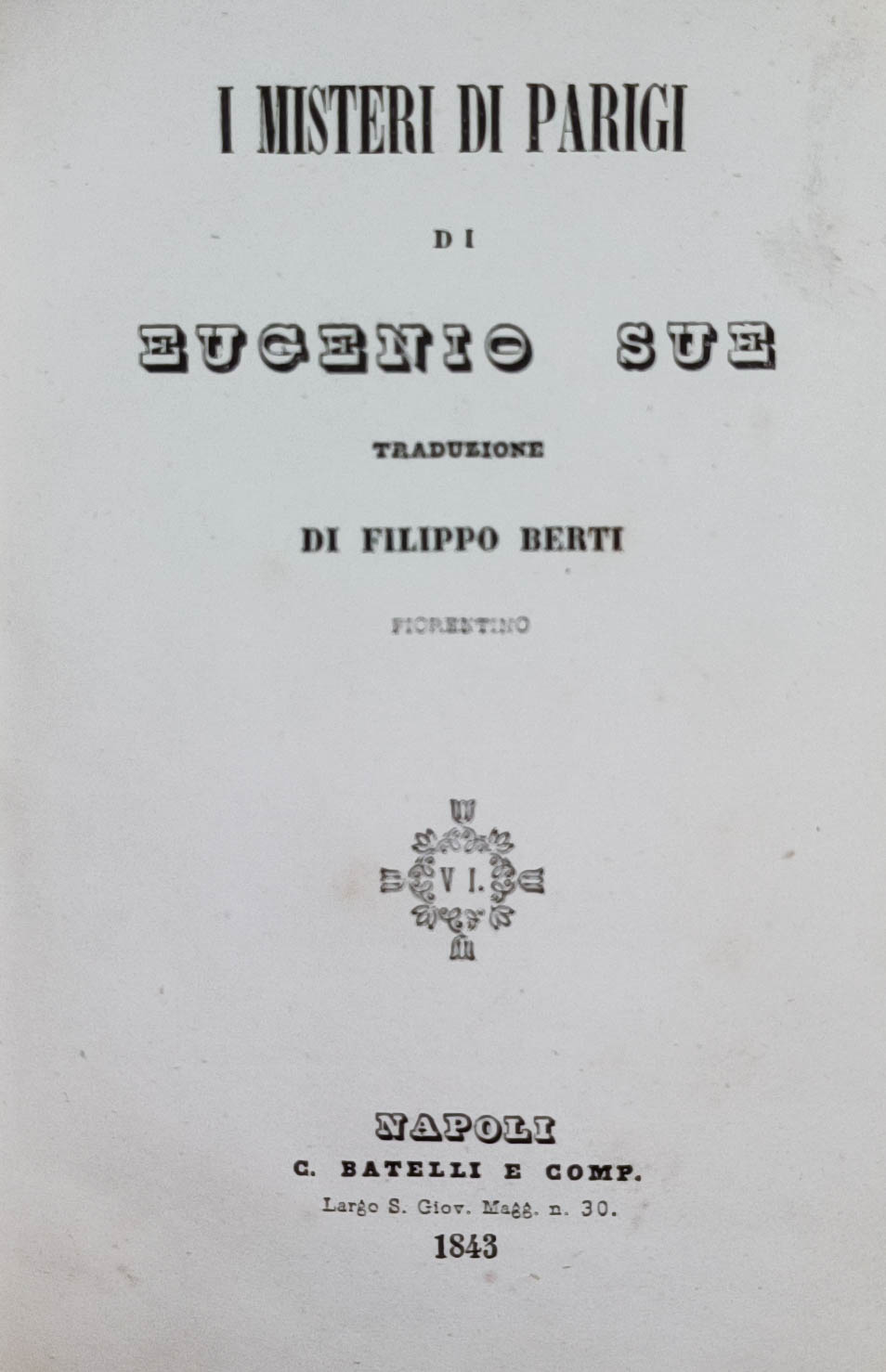 I misteri di Parigi
