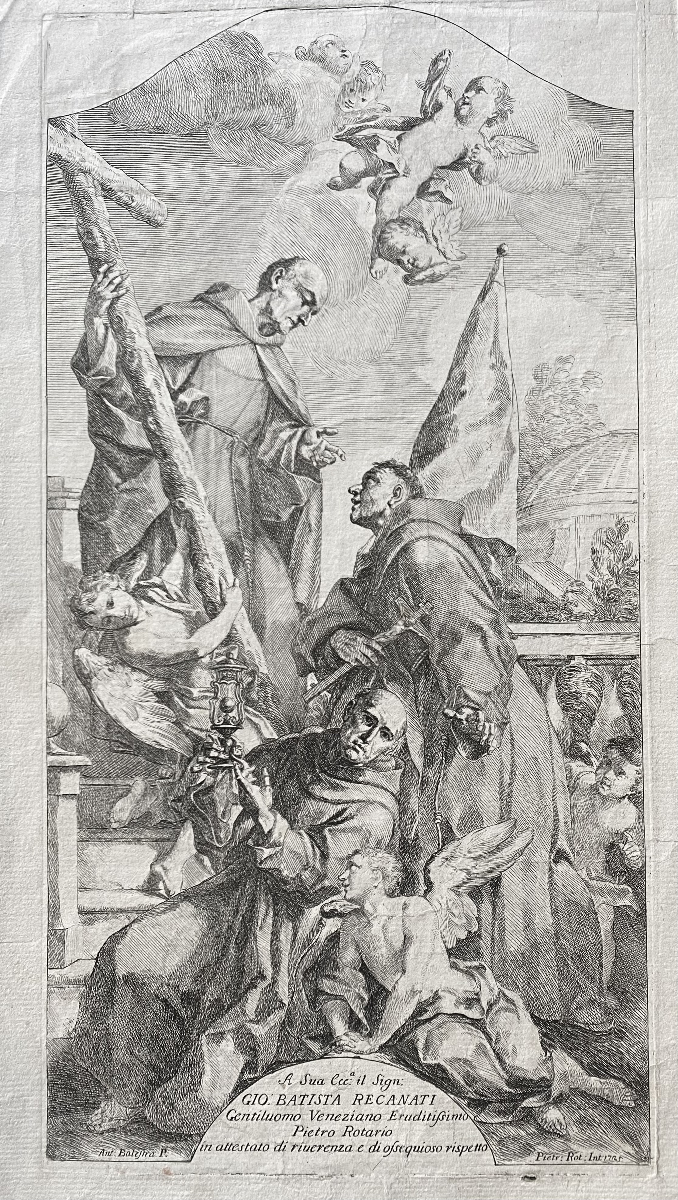 I Santi francescani, 1725
