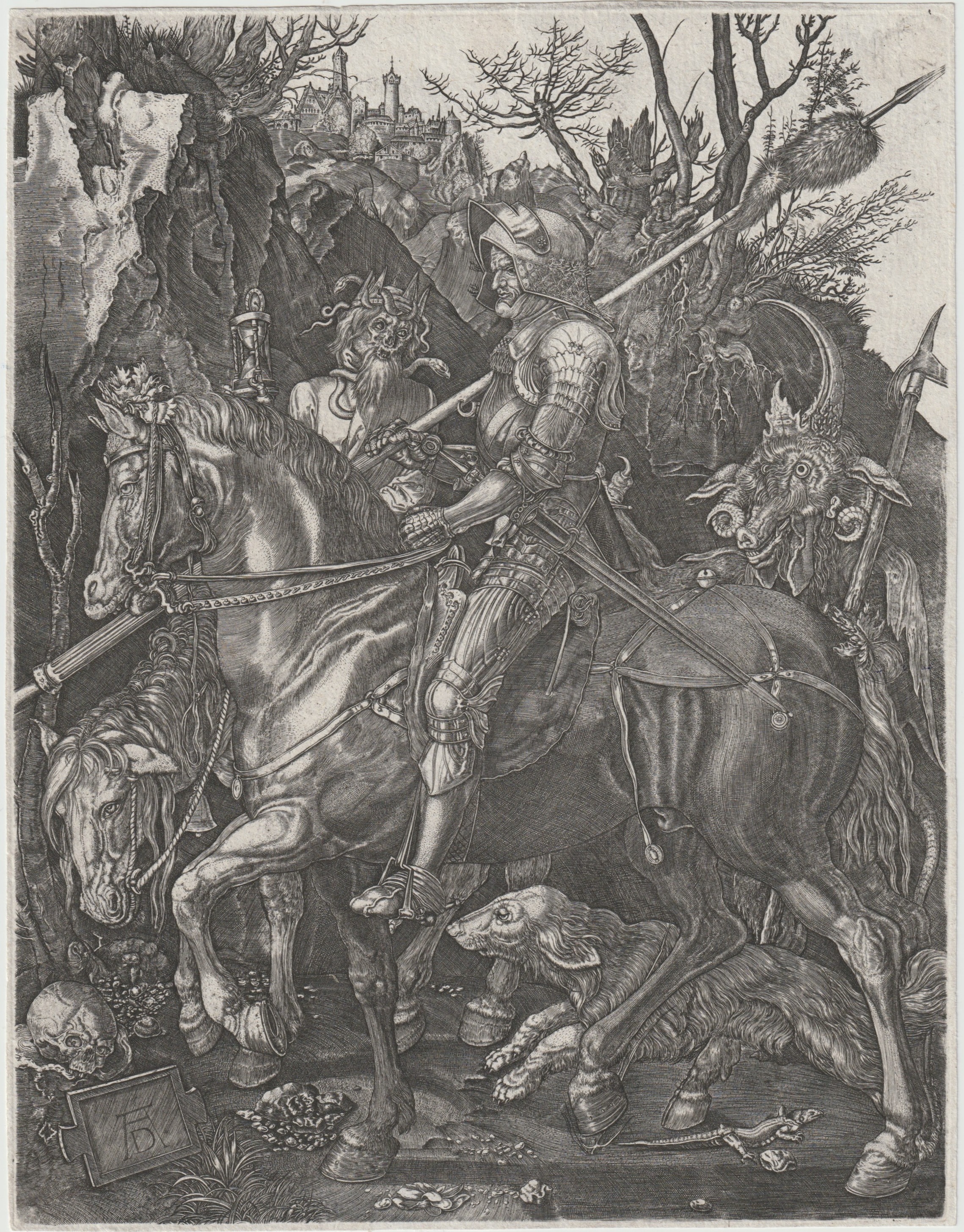 Il Cavaliere, la Morte e il Diavolo, 1513