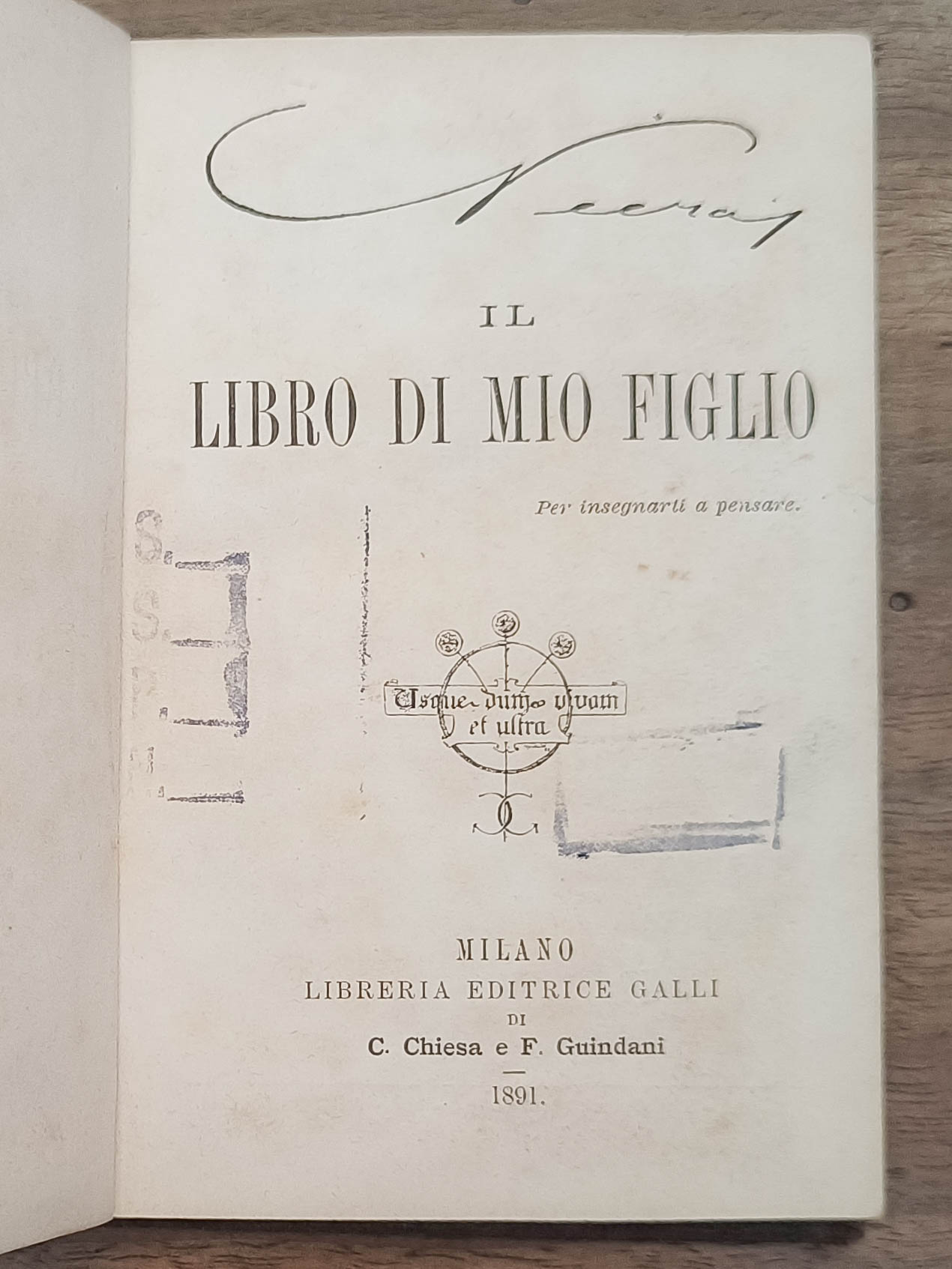 Il libro di mio figlio