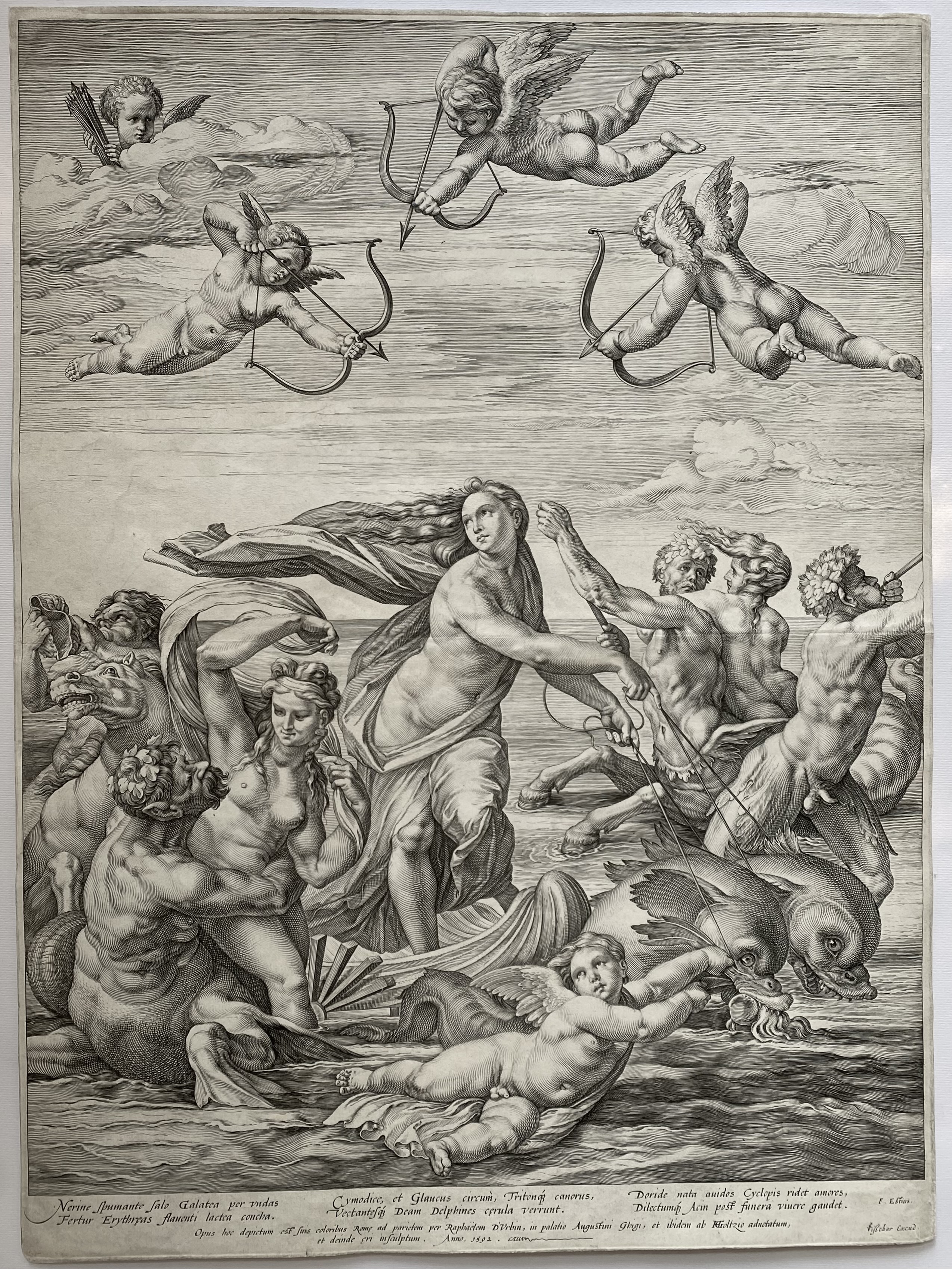 Il trionfo di Galatea, 1592