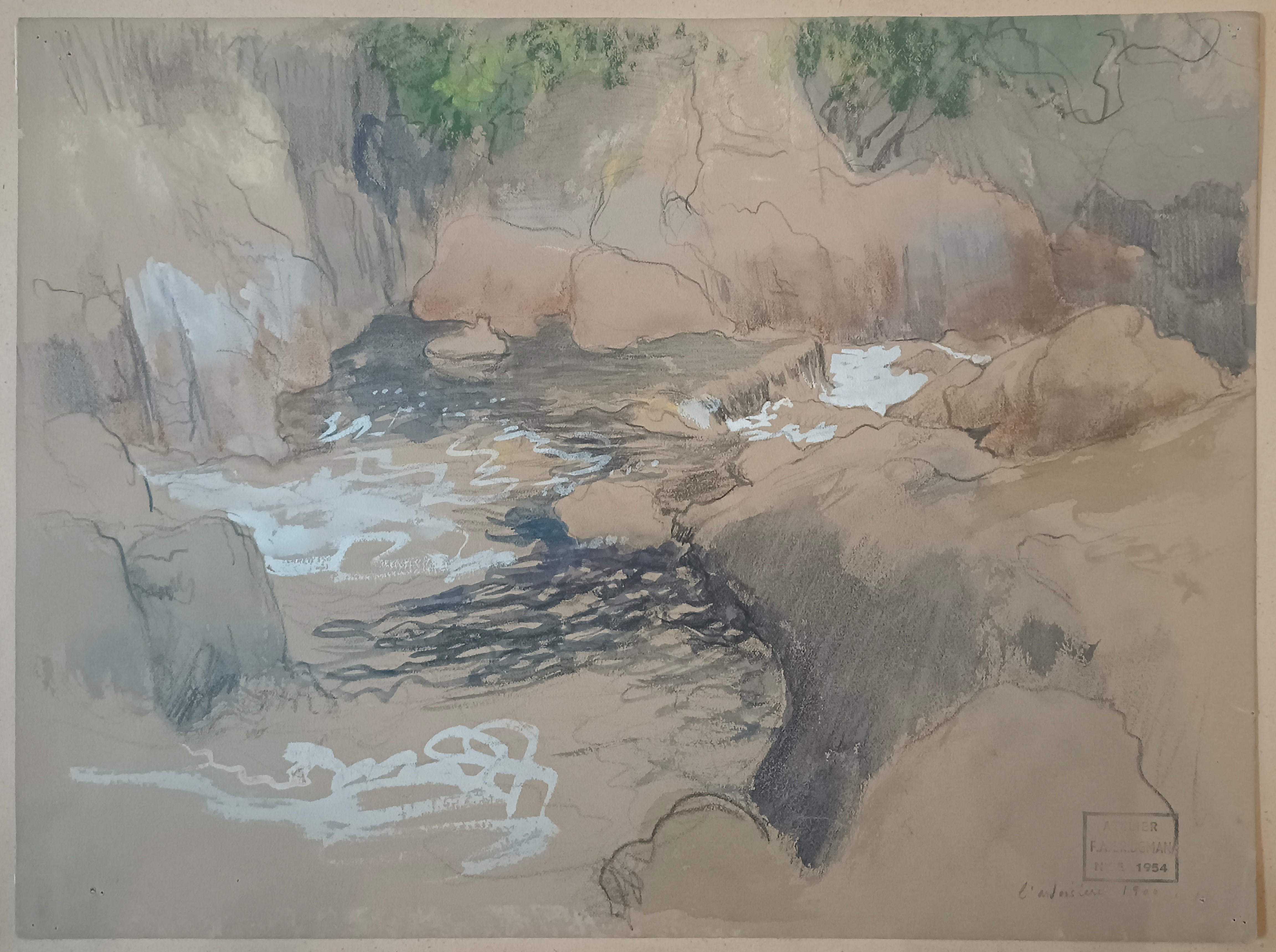 L'ardoisiére, 1900