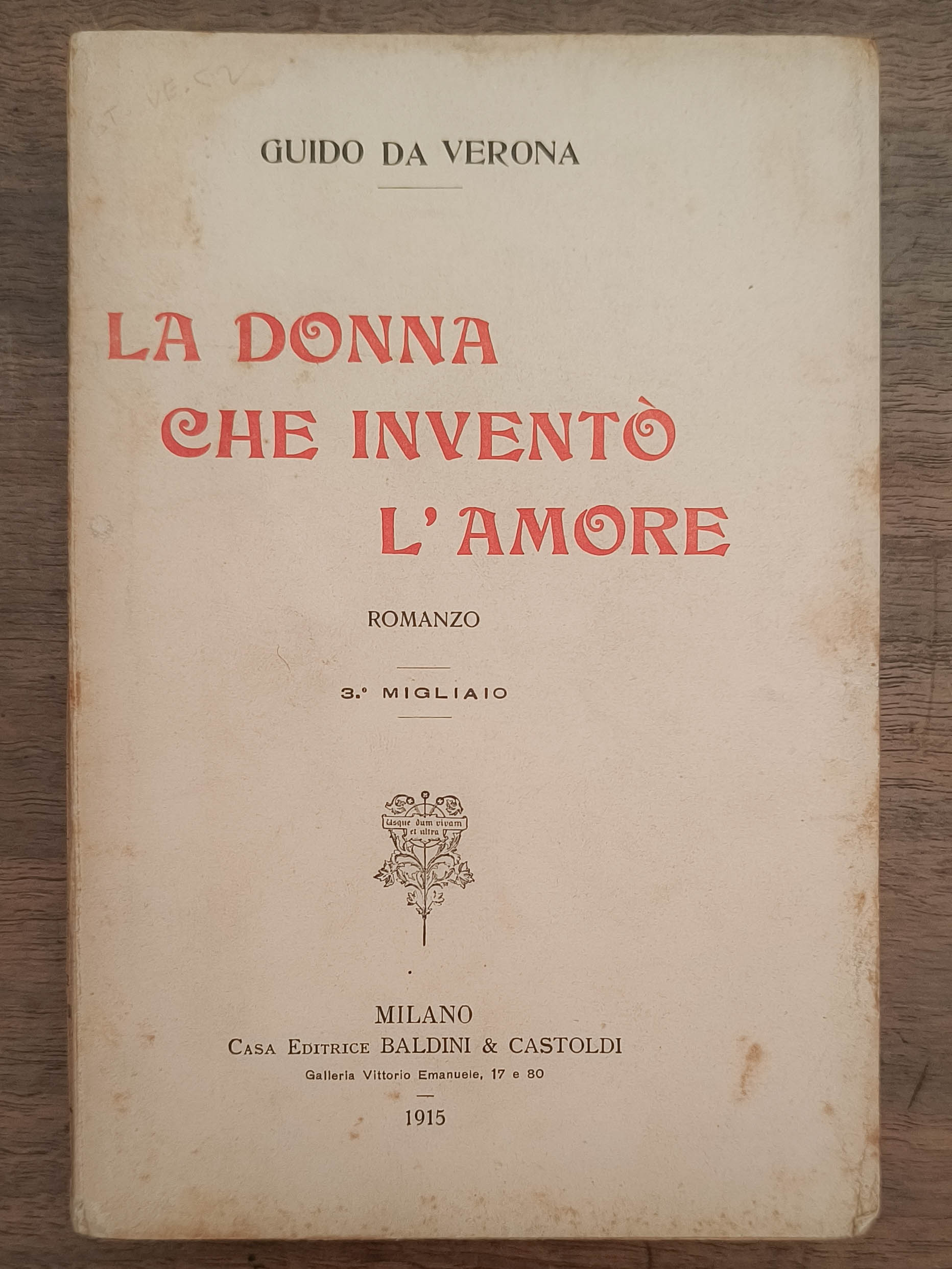 La donna che inventò l'amore