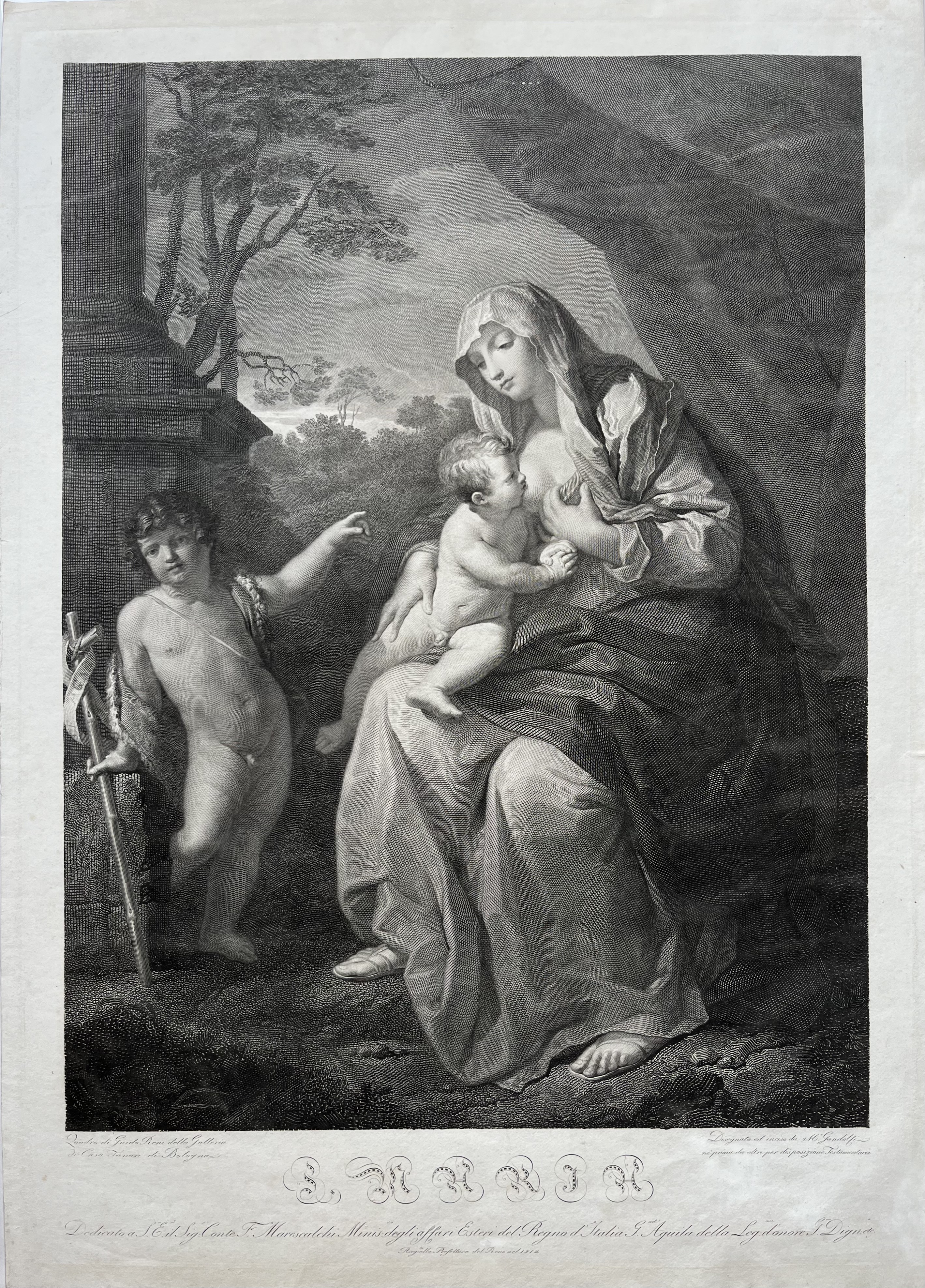 La Madonna Tanari, 1812