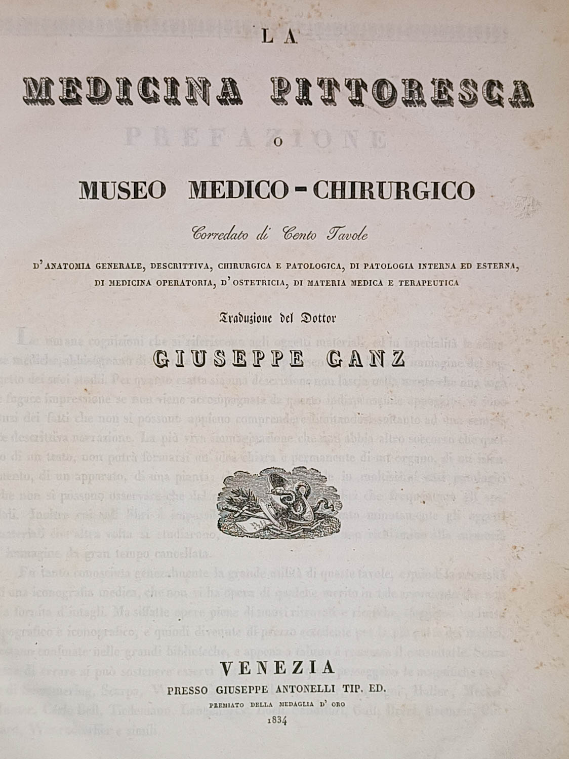 La Medicina Pittoresca o Museo Medico-Chirurgico