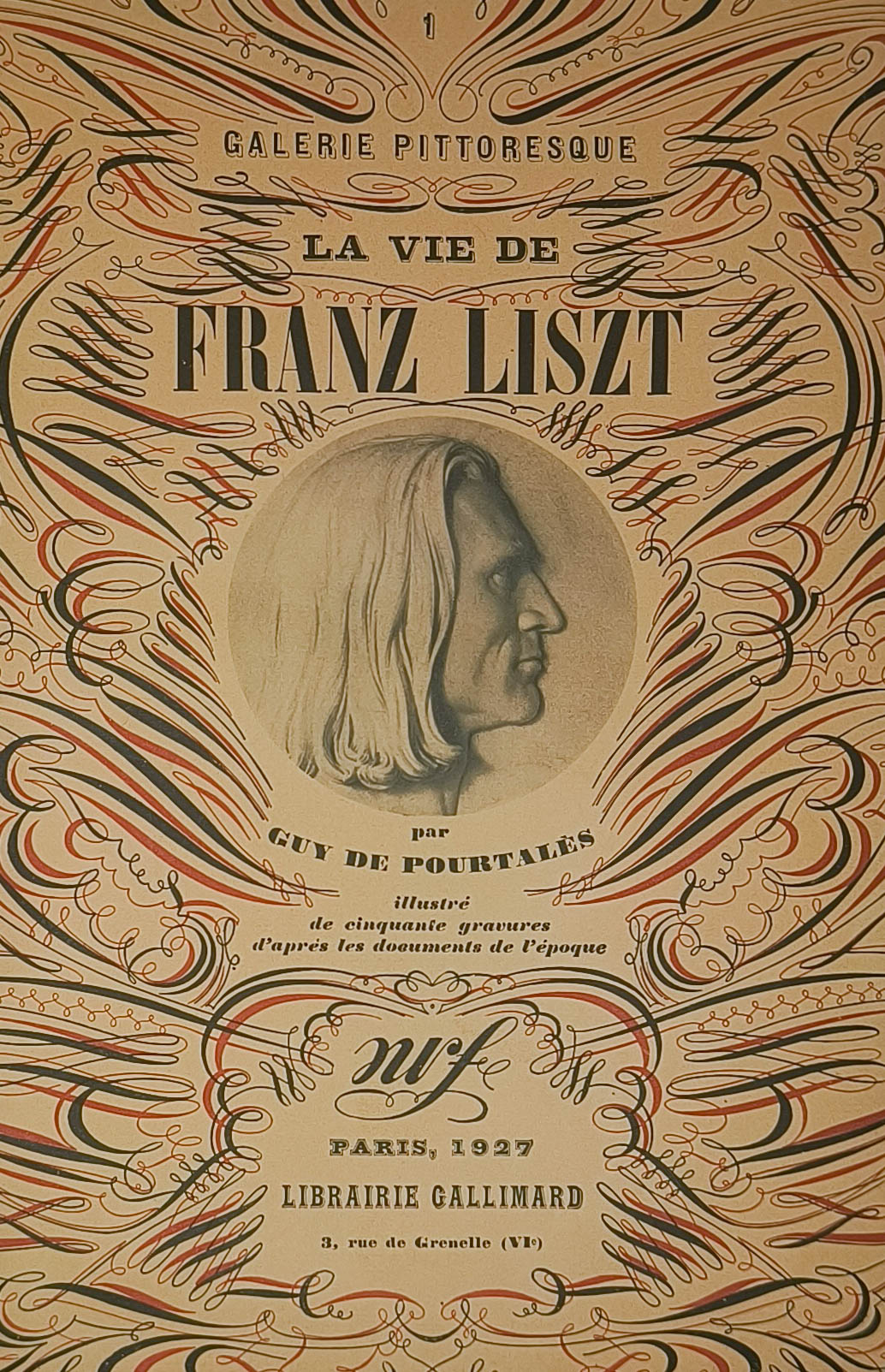 La vie de Franz Liszt. Illustré de cinquante gravures d'après …