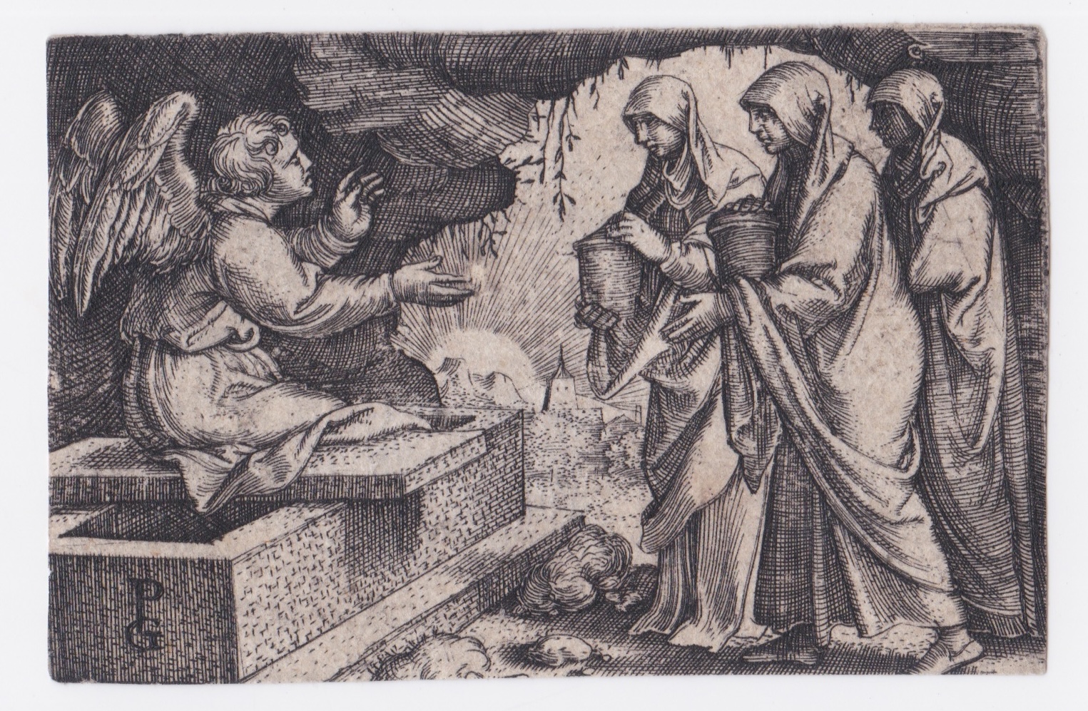 Le tre Marie al Sepolcro, 1534-35