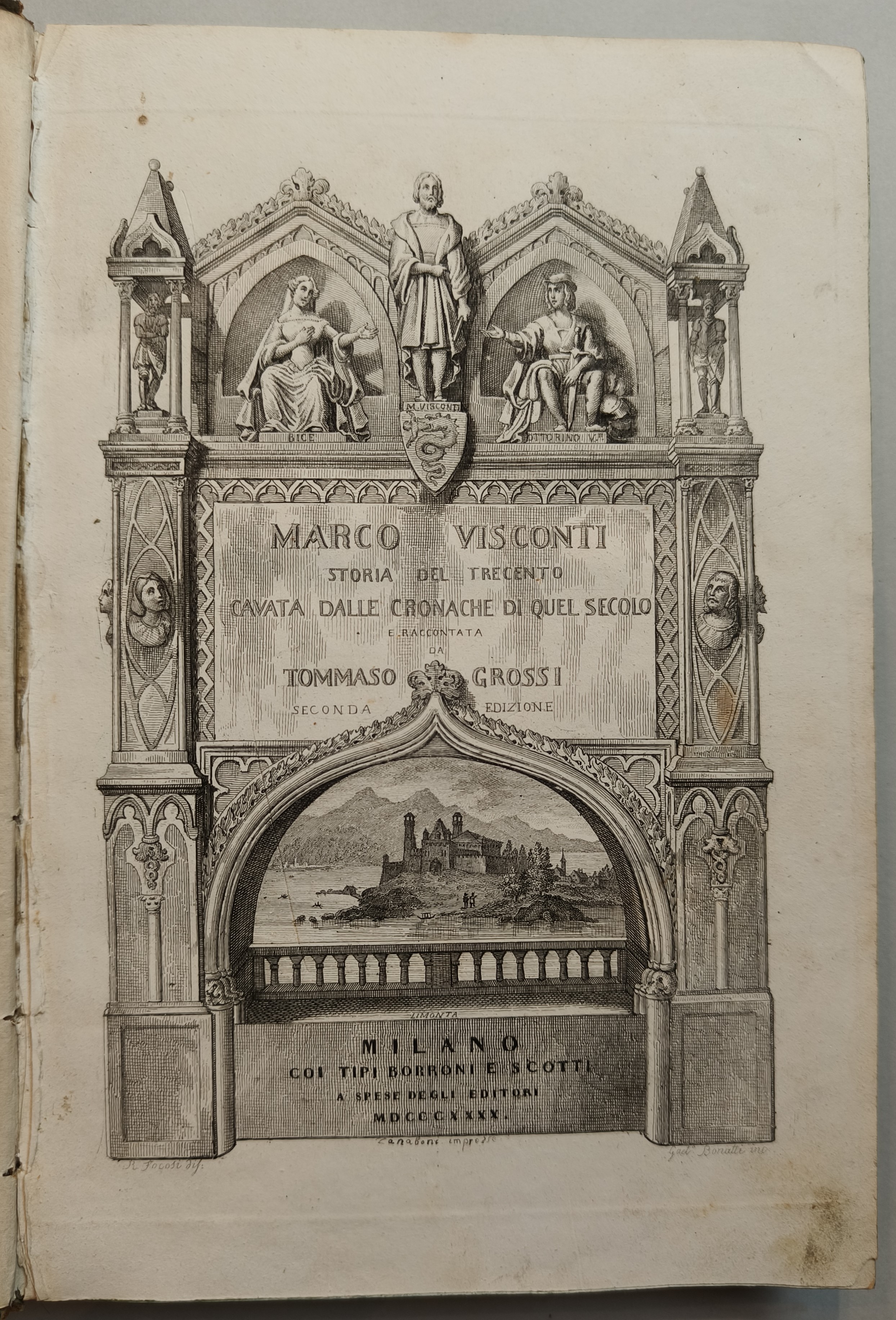 Marco Visconti. Storia del trecento cavata dalle cronache di quel …