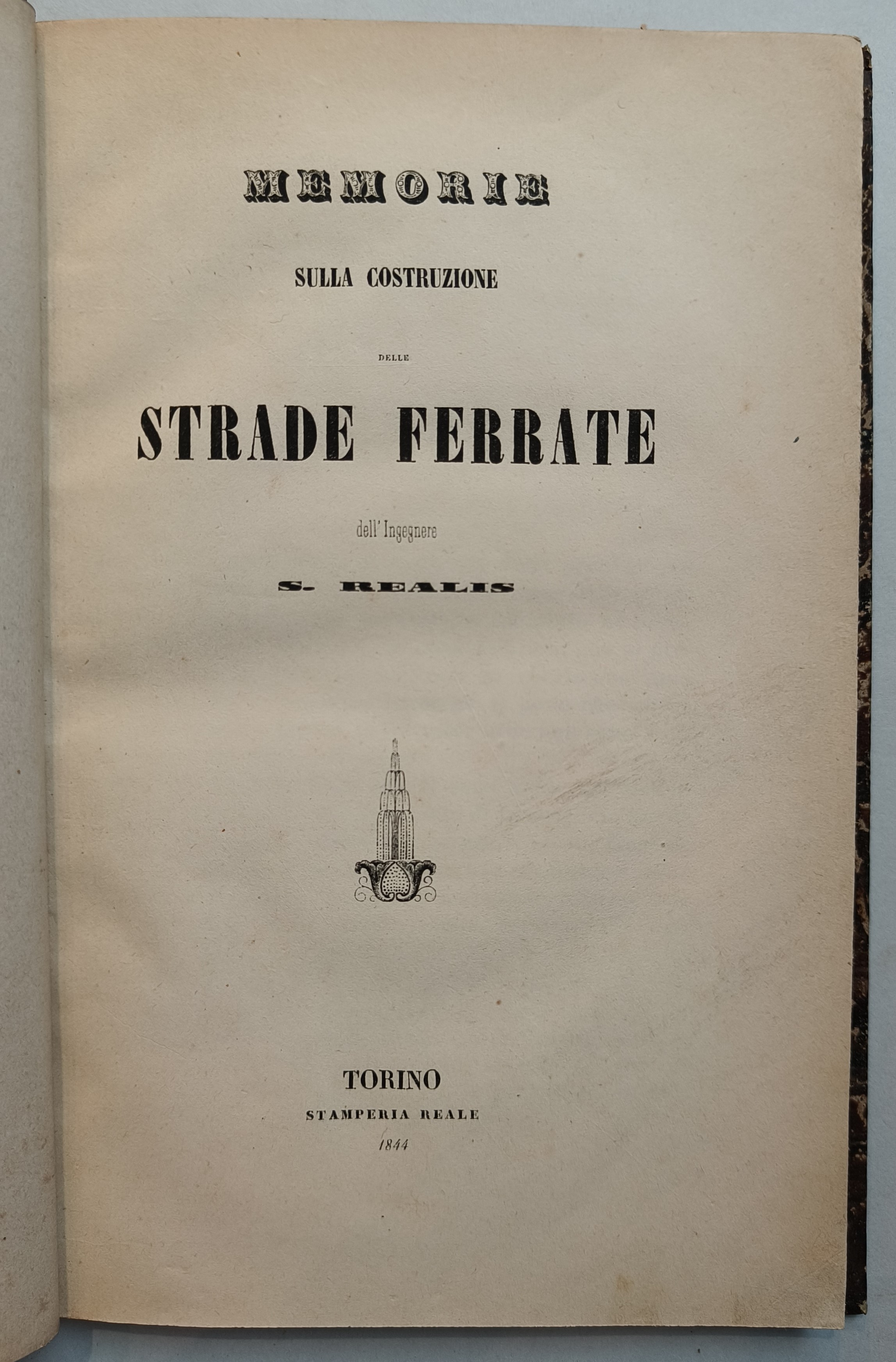 Memorie sulla costruzione delle Strade ferrate