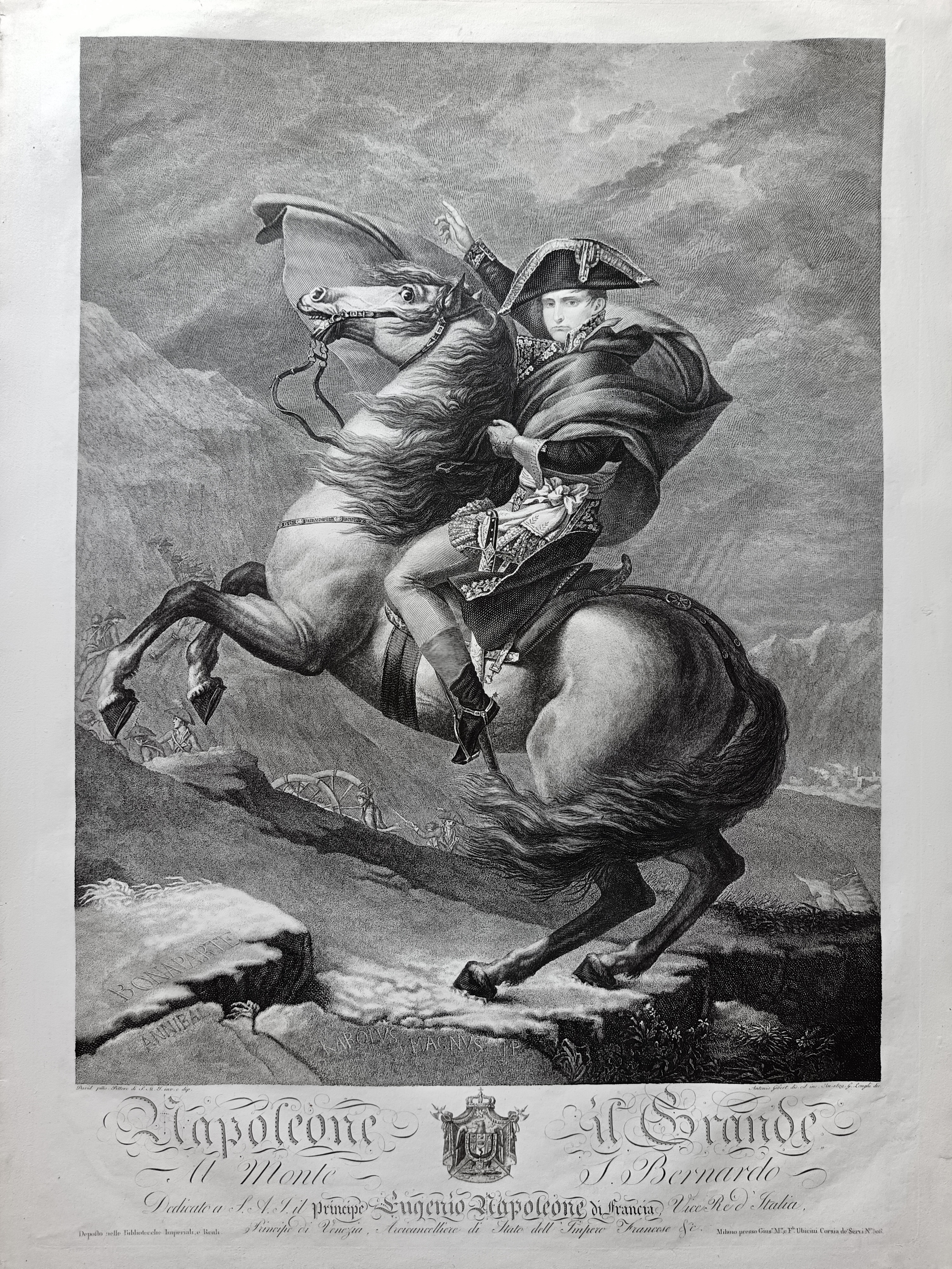 Napoleone il Grande al Monte S.Bernardo, 1809