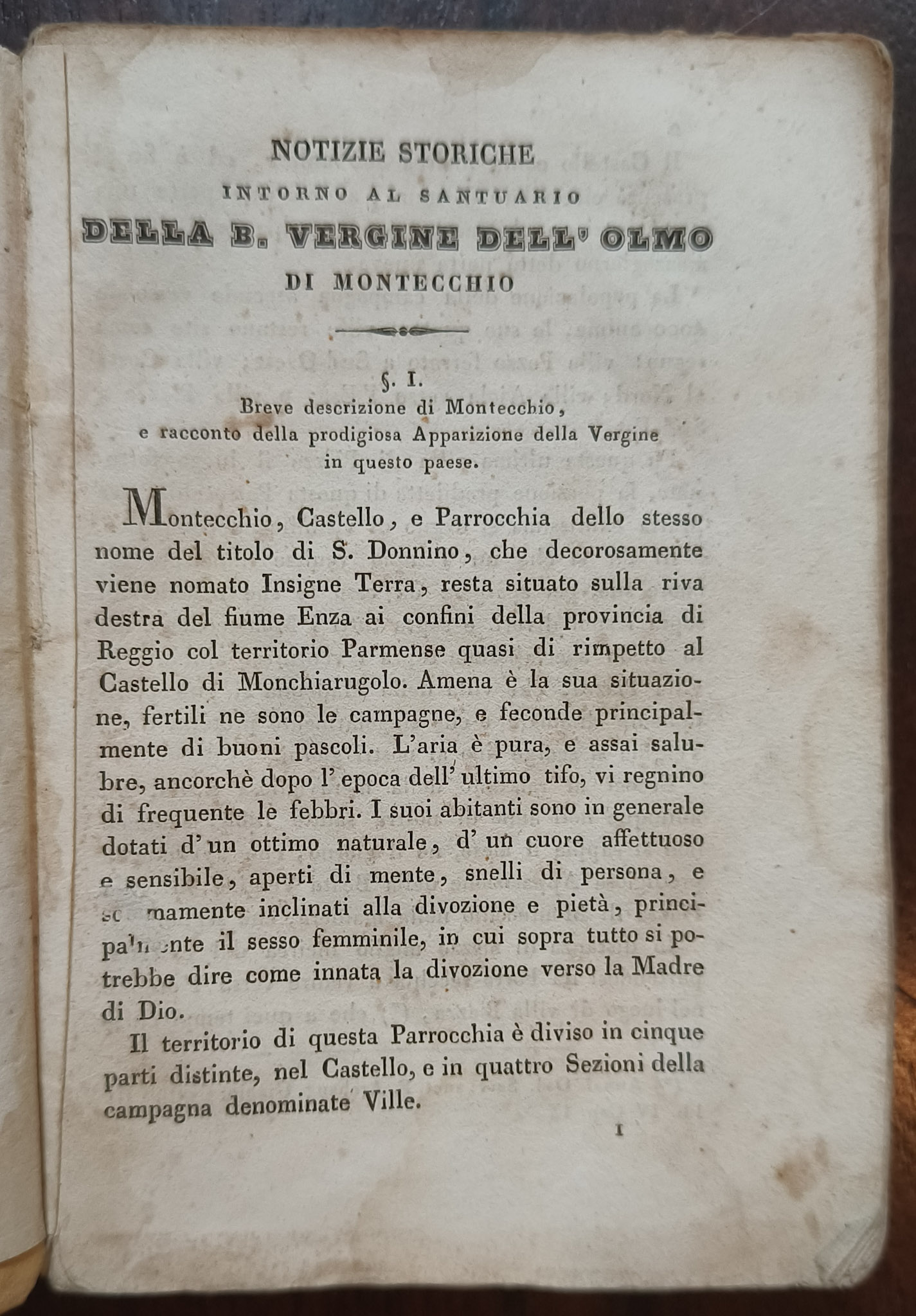 Notizie storiche intorno al santuario della B. Vergine dell'olmo di …