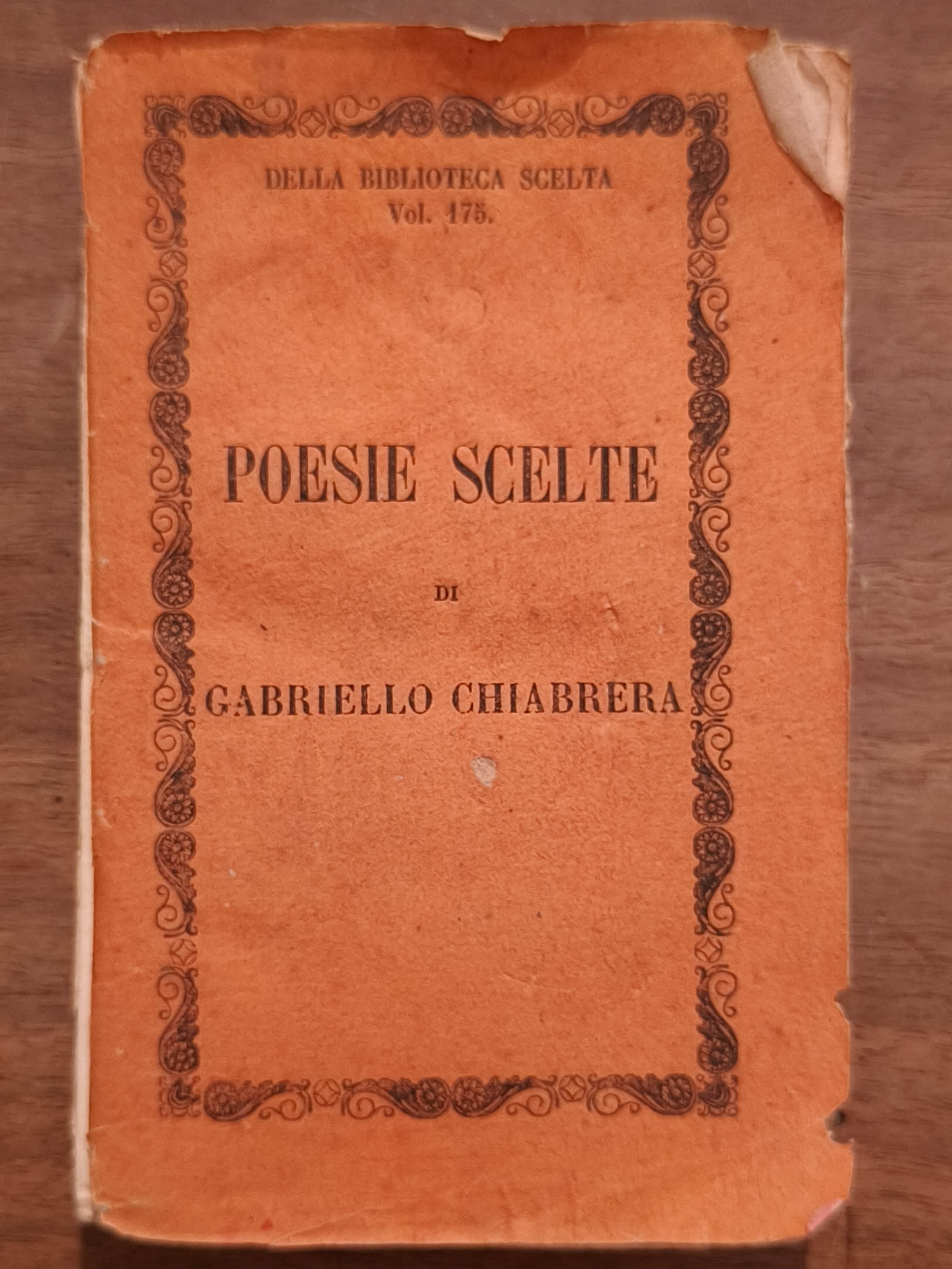 Poesie scelte. Con un discorso intorno alle medesime di Fr. …