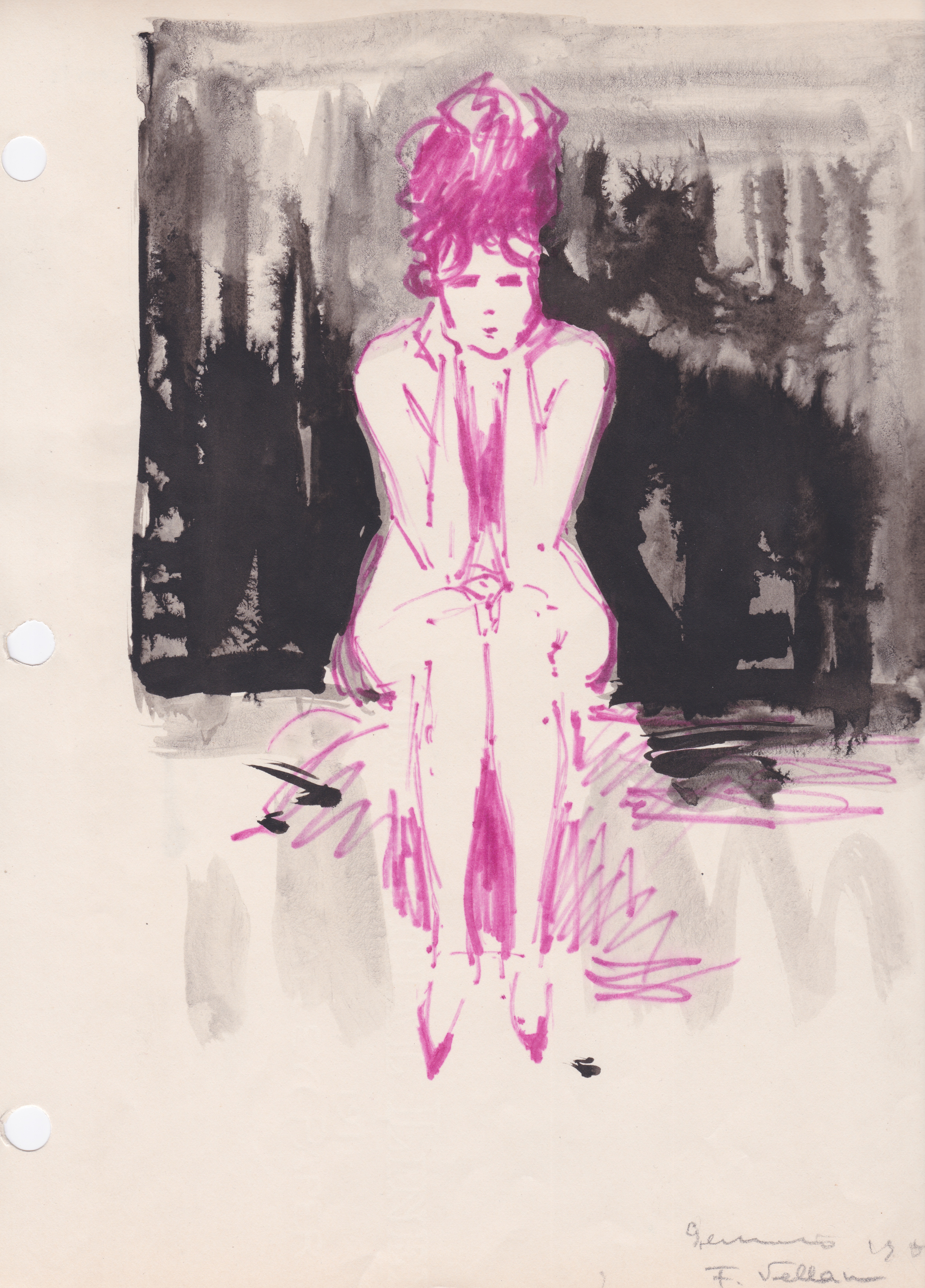 Ritratto di donna, 1960