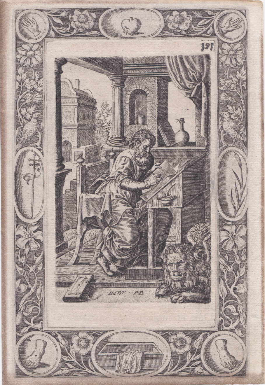 San Marco nello studio, 1570