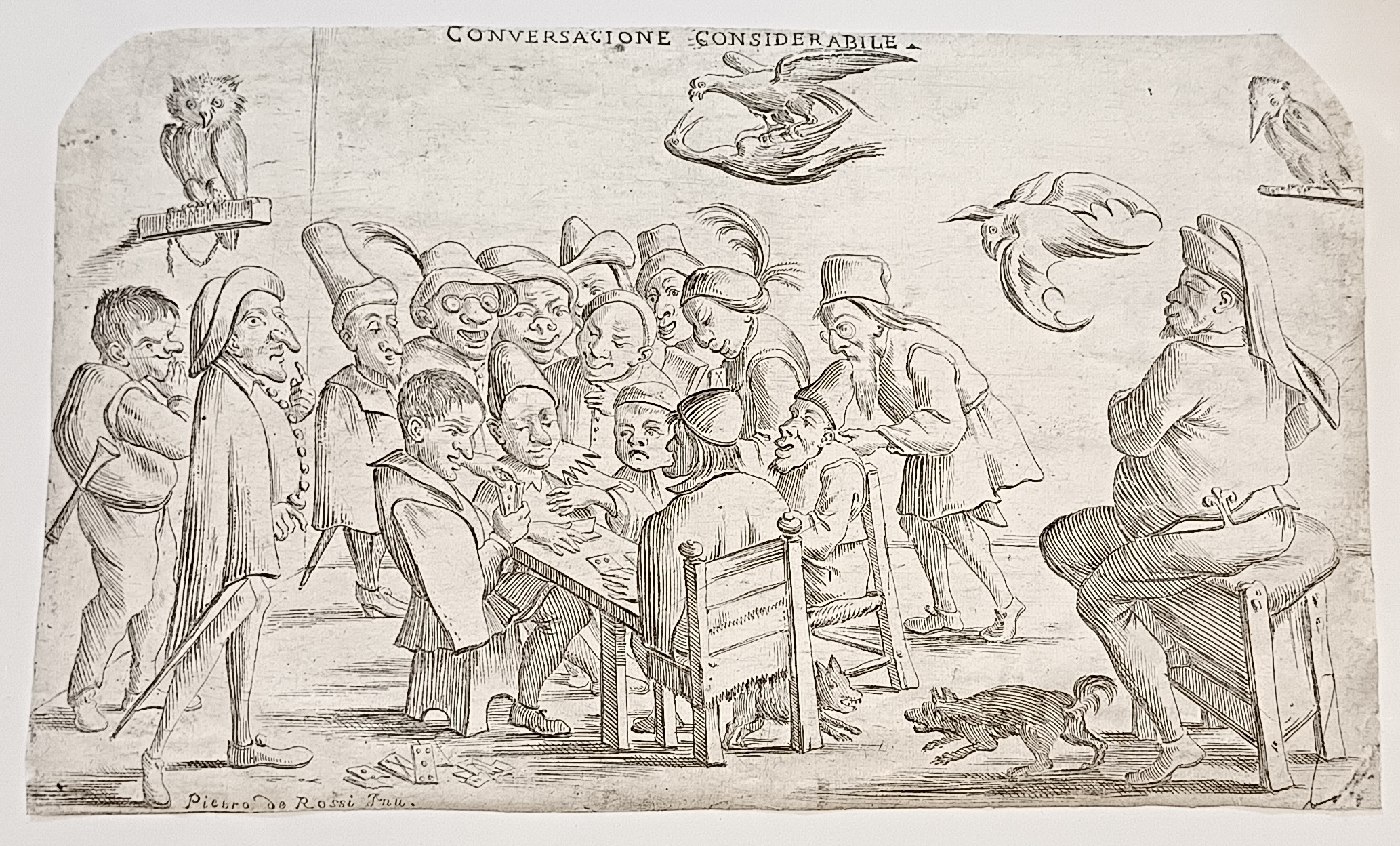 Sig.ri Amirativi/Conversacione considerabile/Sig.ri Musici di tutta perfetione/Sonatori Sconcertati, 1686