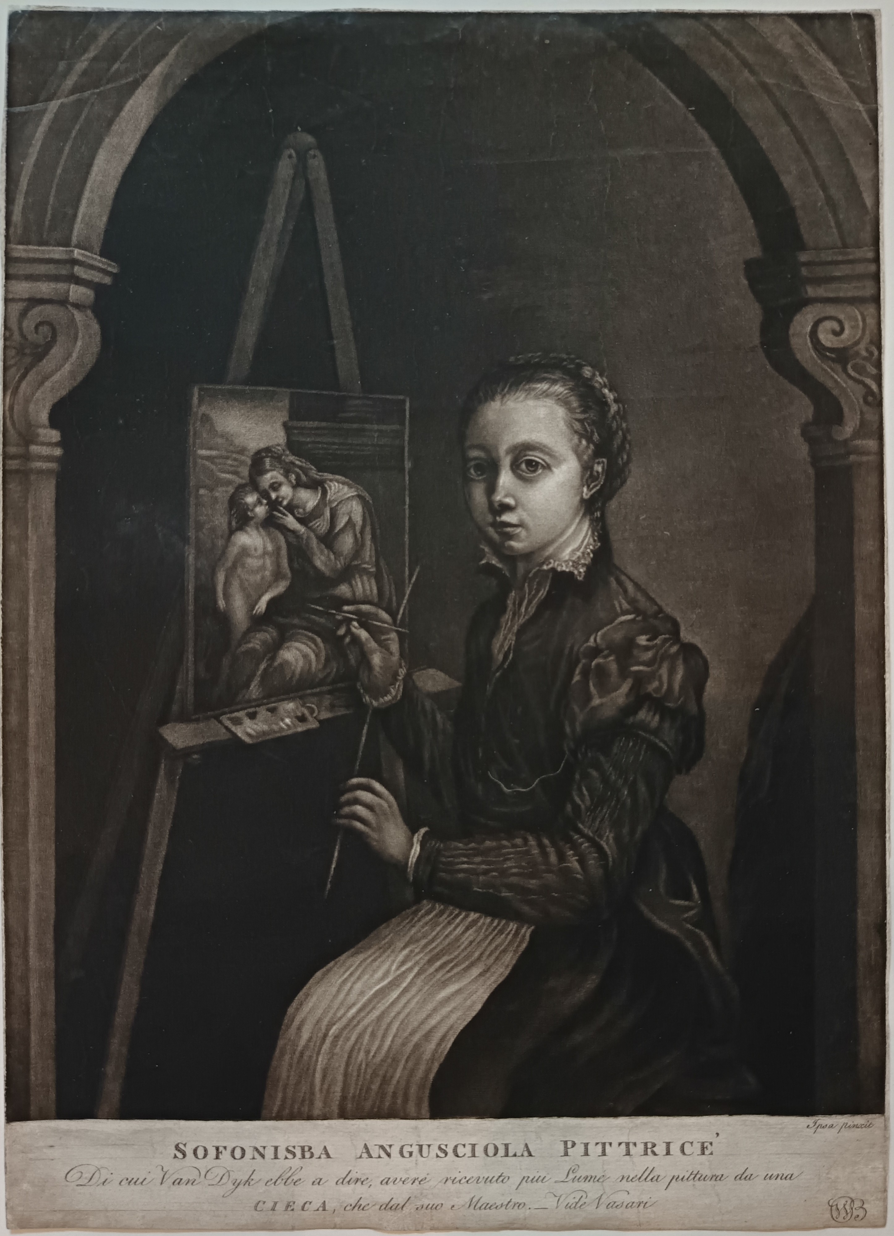 Sofonisba Anguissola pittrice, c. 1765