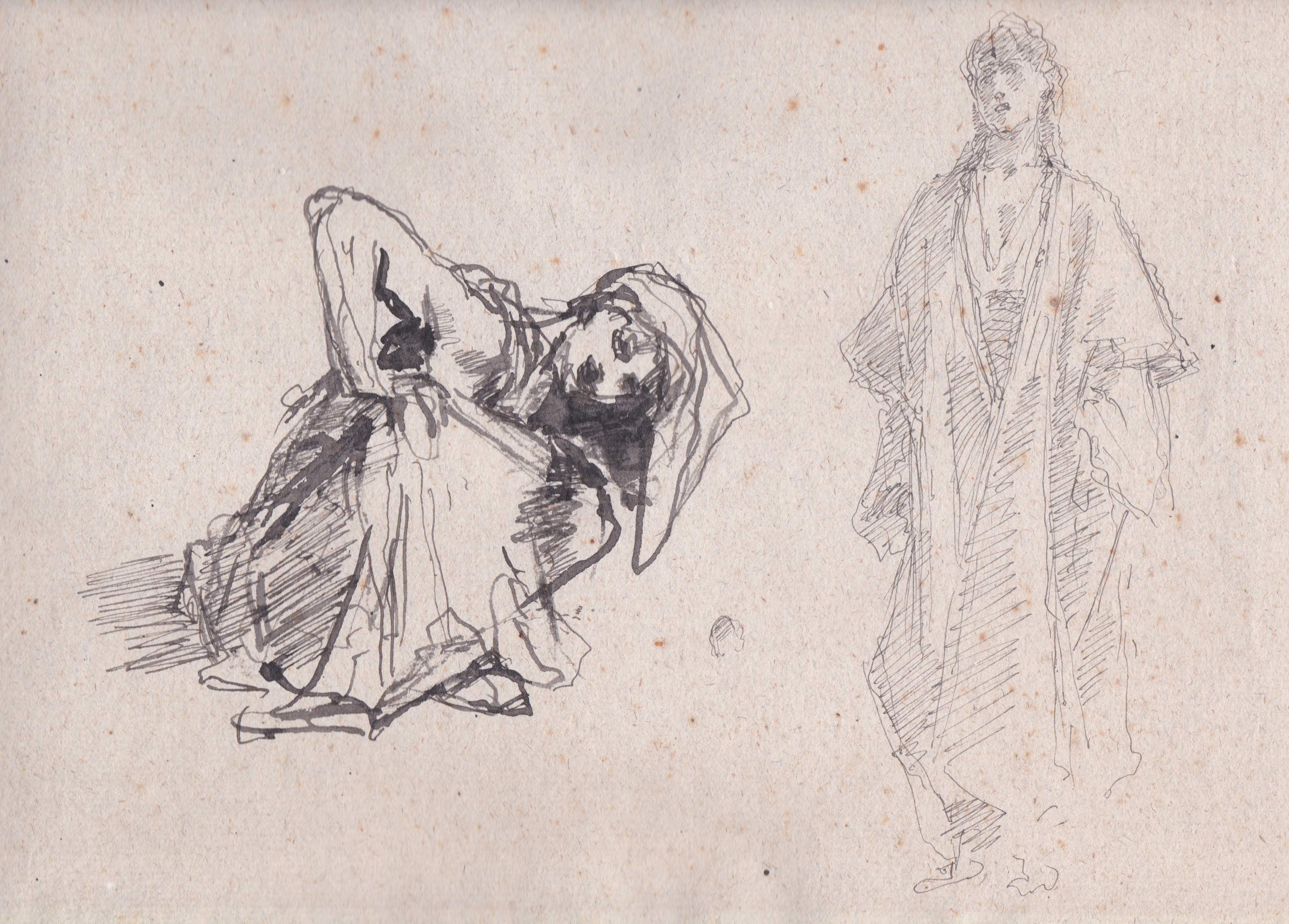 Studio di due figure