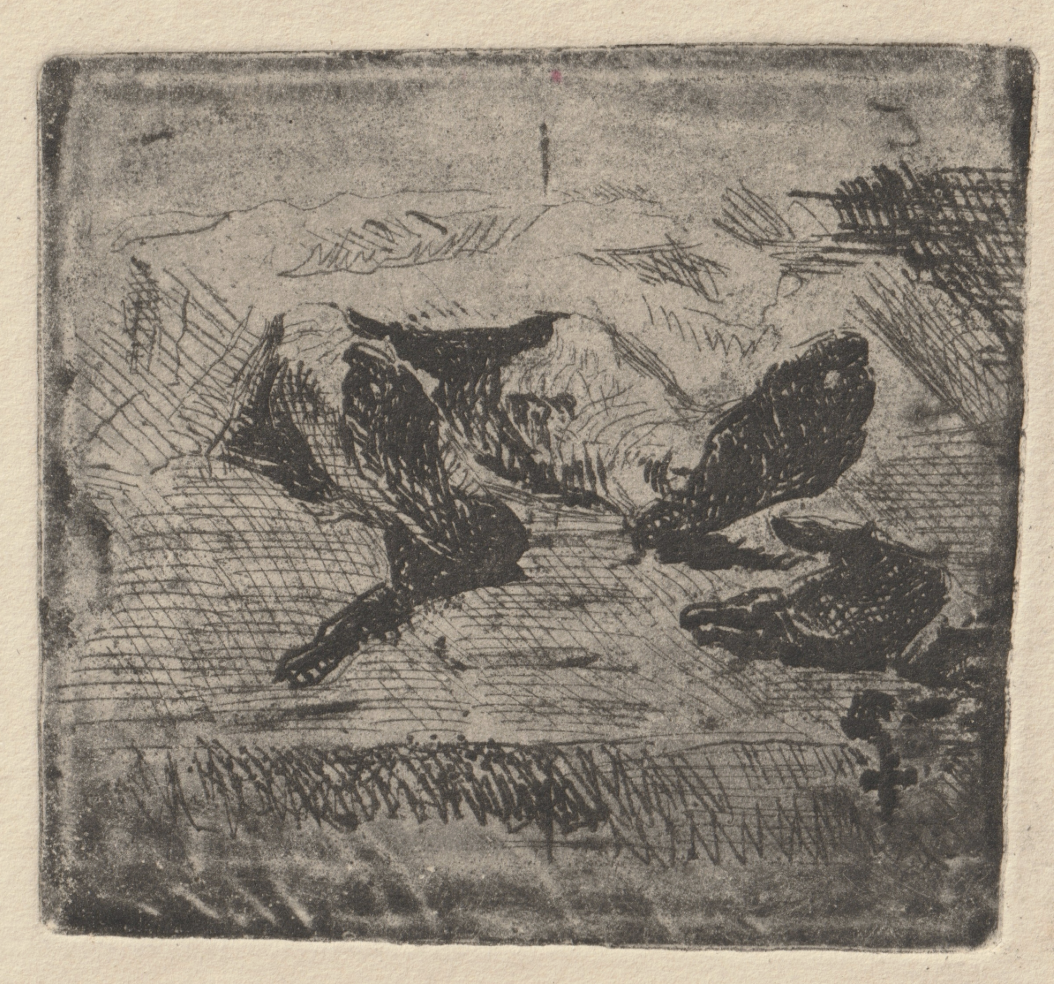 Studio di scorcio, 1890