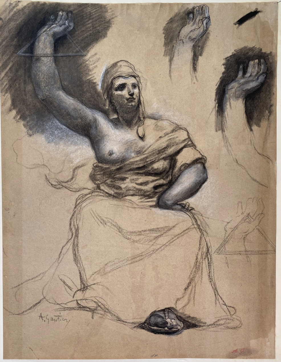 Studio per un'Allegoria della Giustizia
