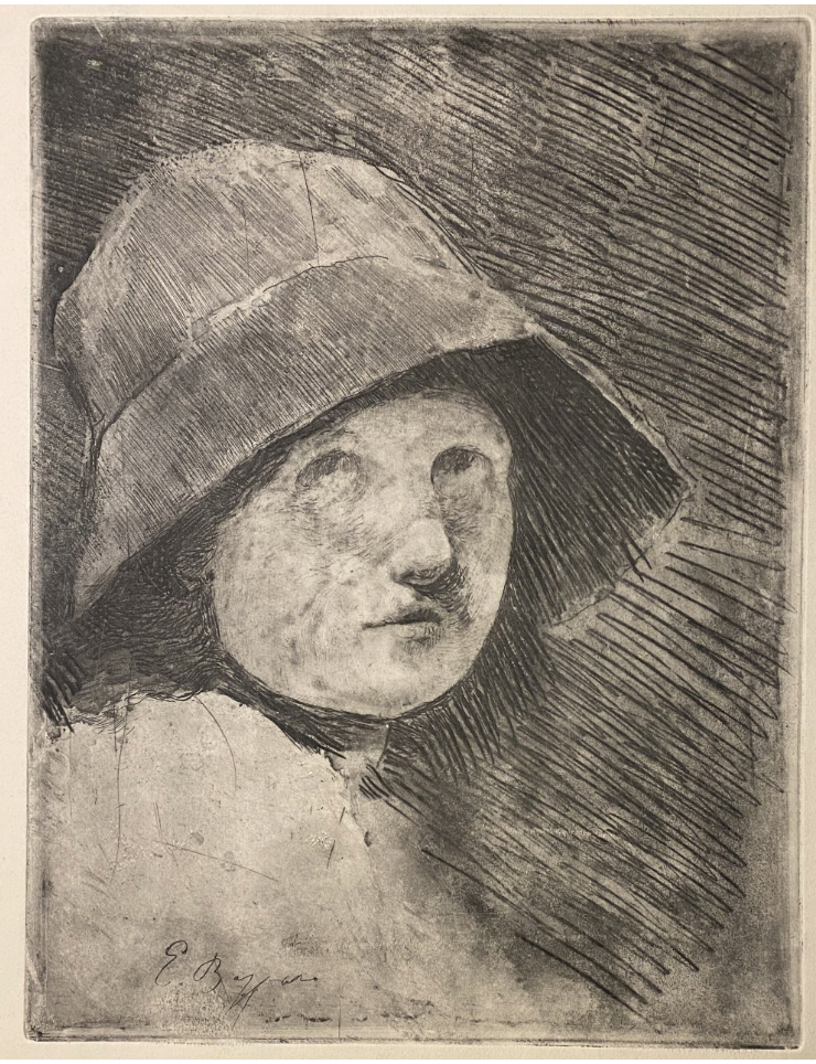 Testa di ragazza, ante 1916