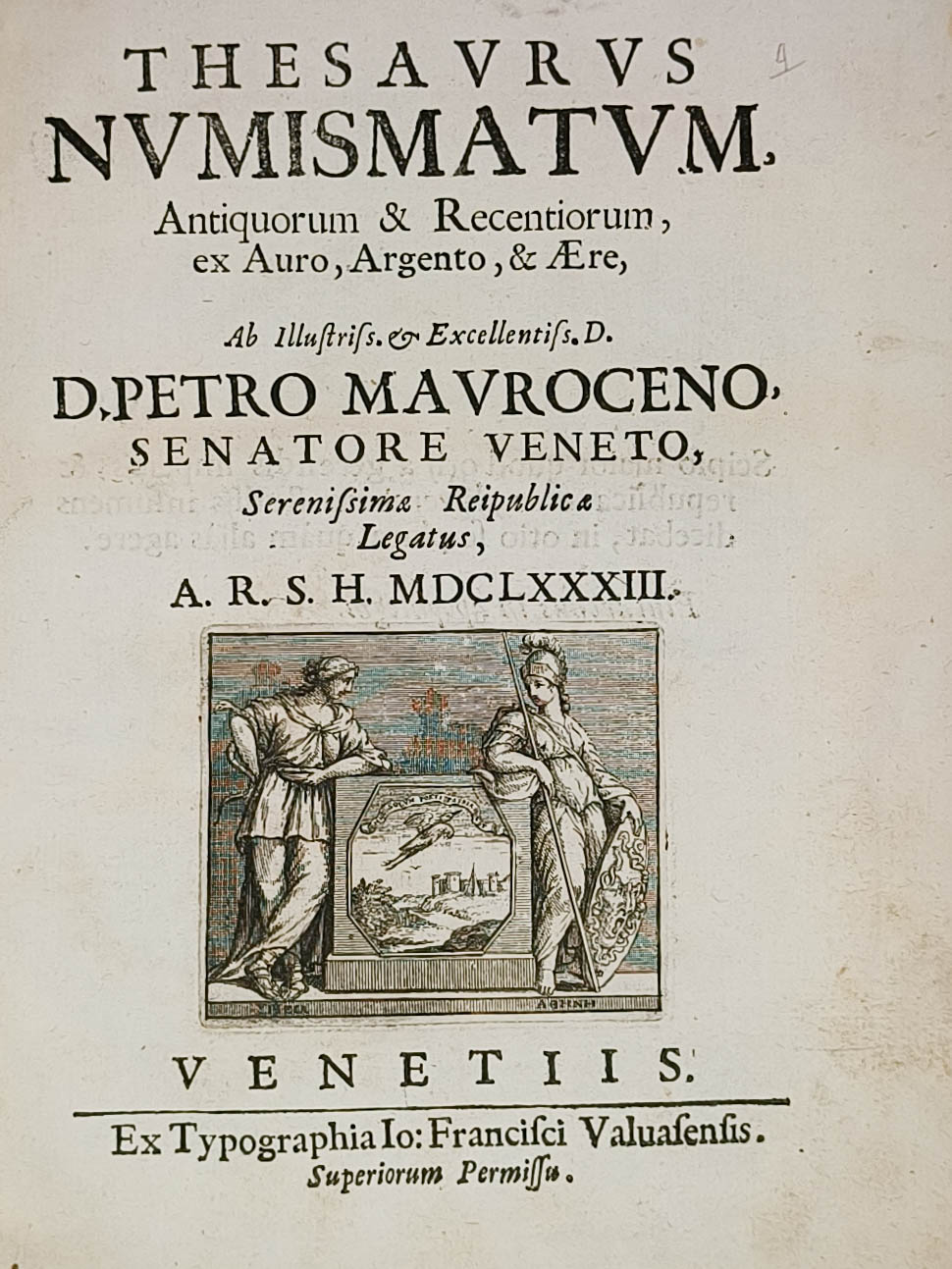 Thesaurus numismatum, antiquorum & recentiorum, ex auro, argento, & aere